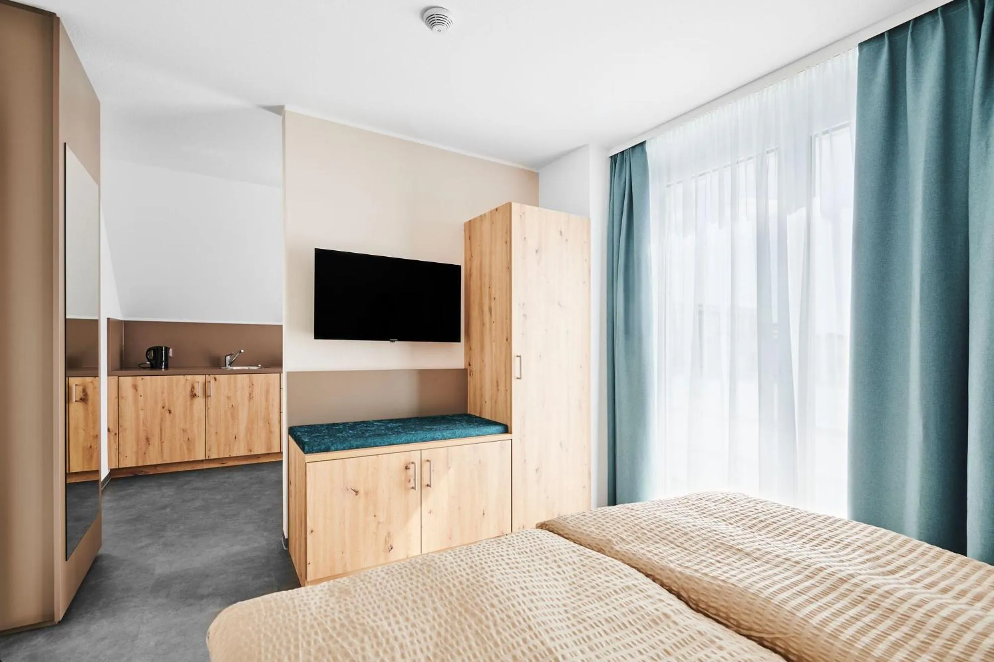 Bed in Gästehaus Bosch