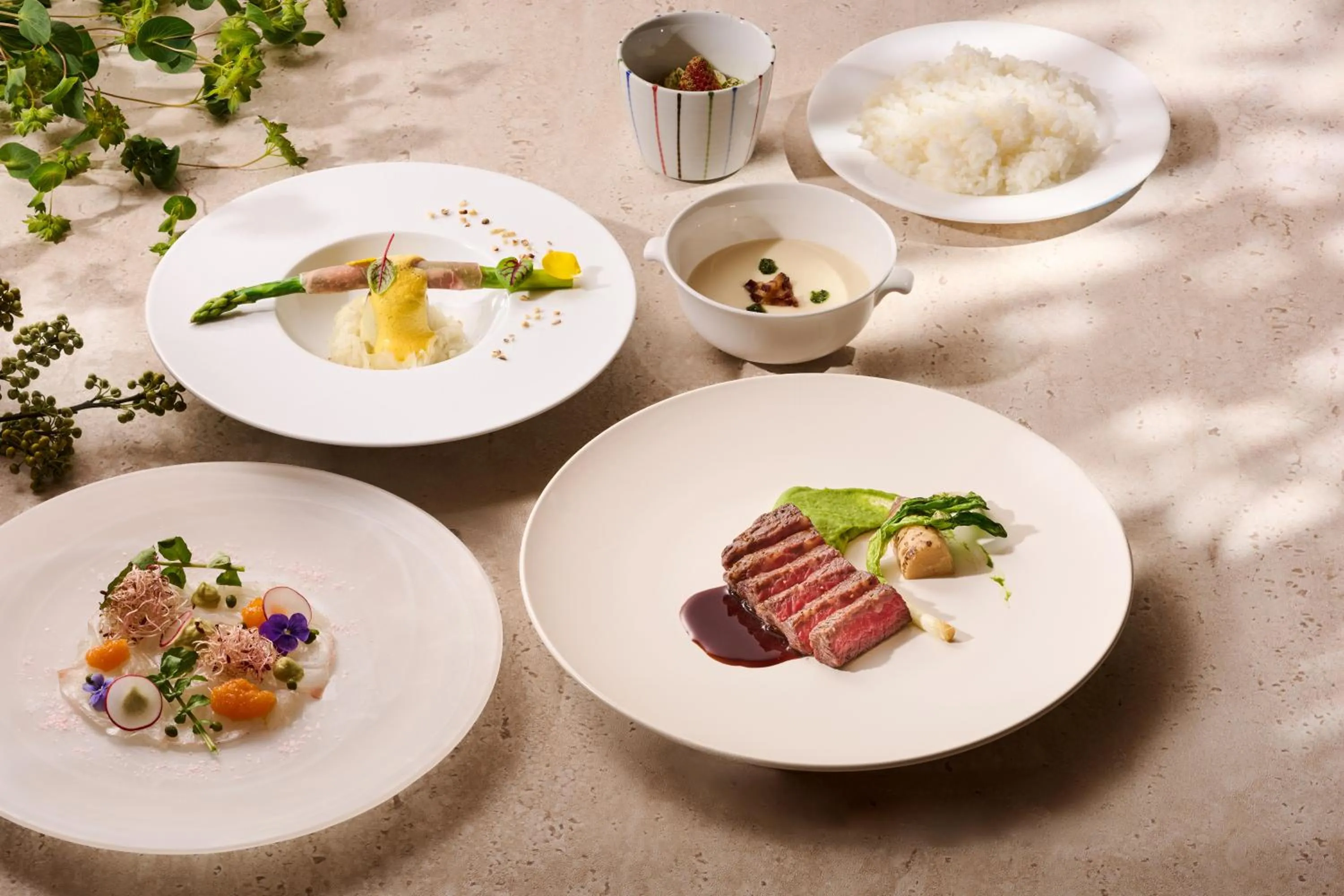 Dinner in Laforet Hakone Gora Yunosumika