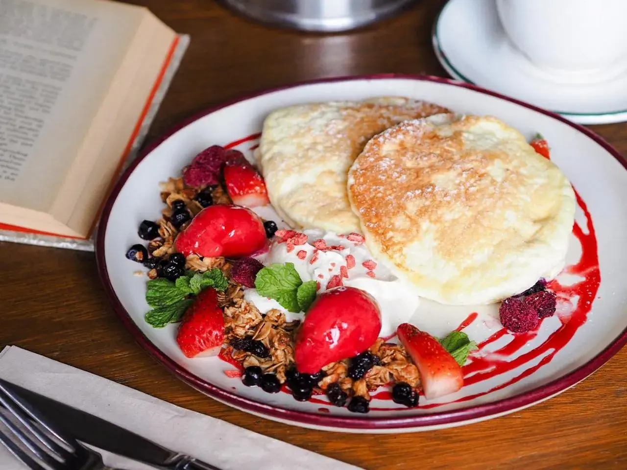 Food close-up in Aruga Apartments by Rockwell Makati Food close-up in Aruga Apartments by Rockwell Makati