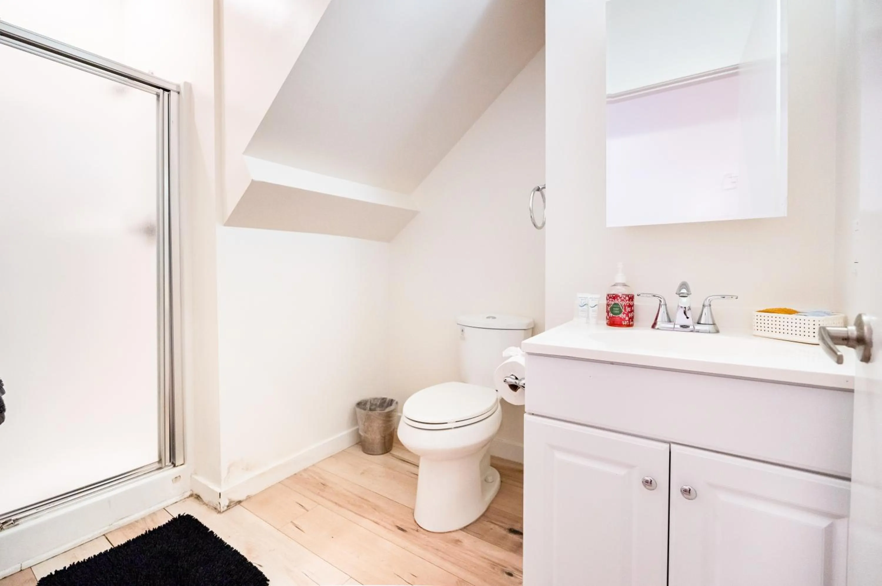 Bathroom in Brand New Koreatown Loft with 3 Levels 2 Parking Spots