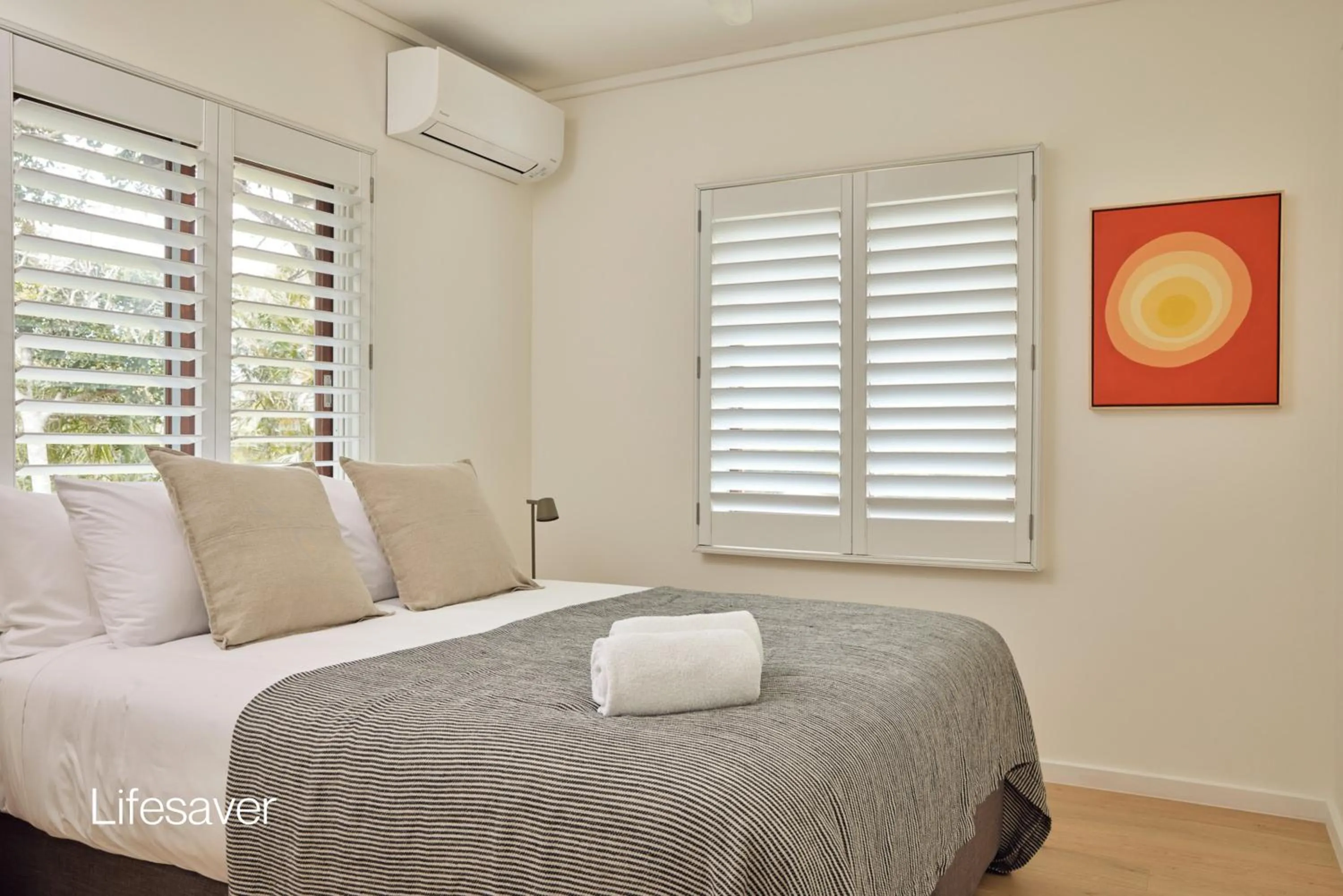 Bed in Bluewater on the Beach