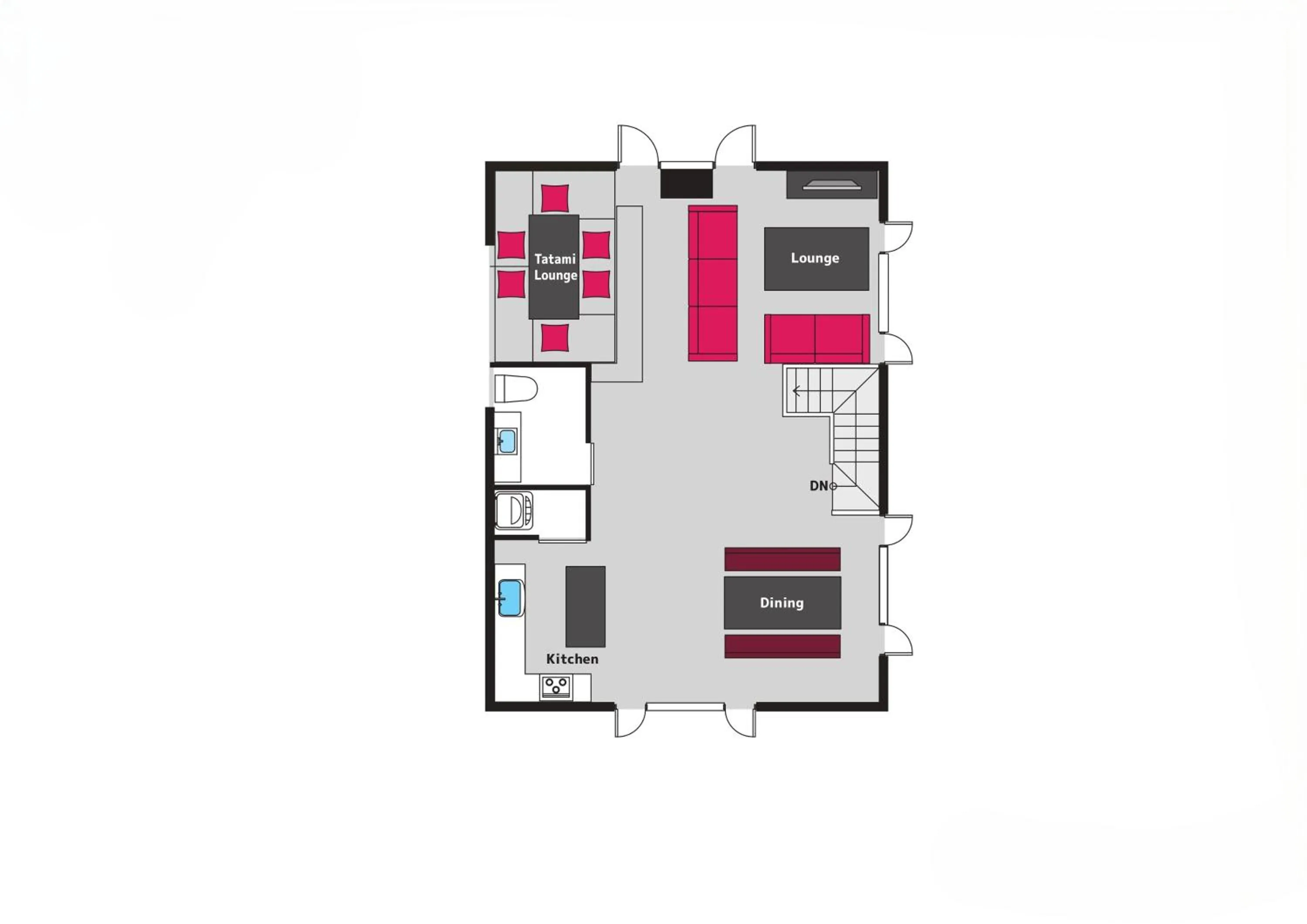 Floor plan in Ginsetsu