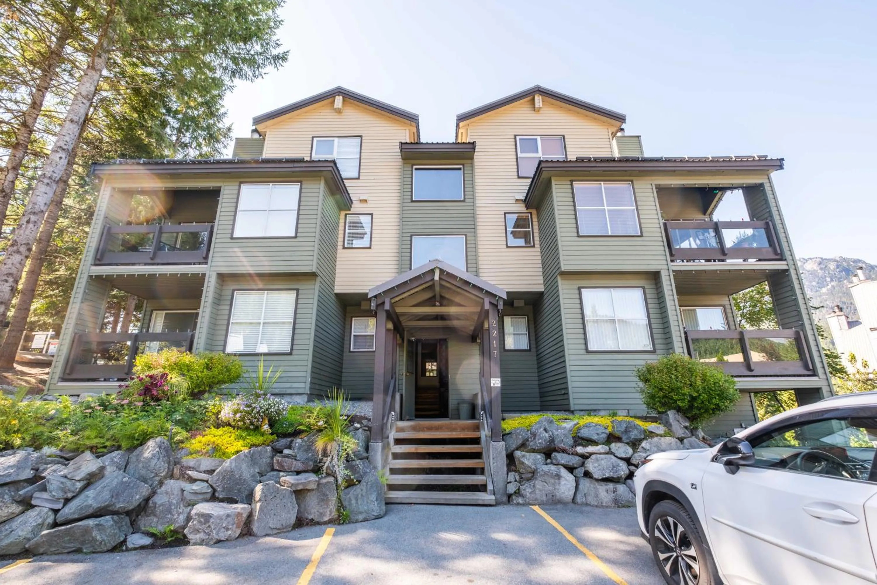 Property building in Powderview by Outpost Whistler