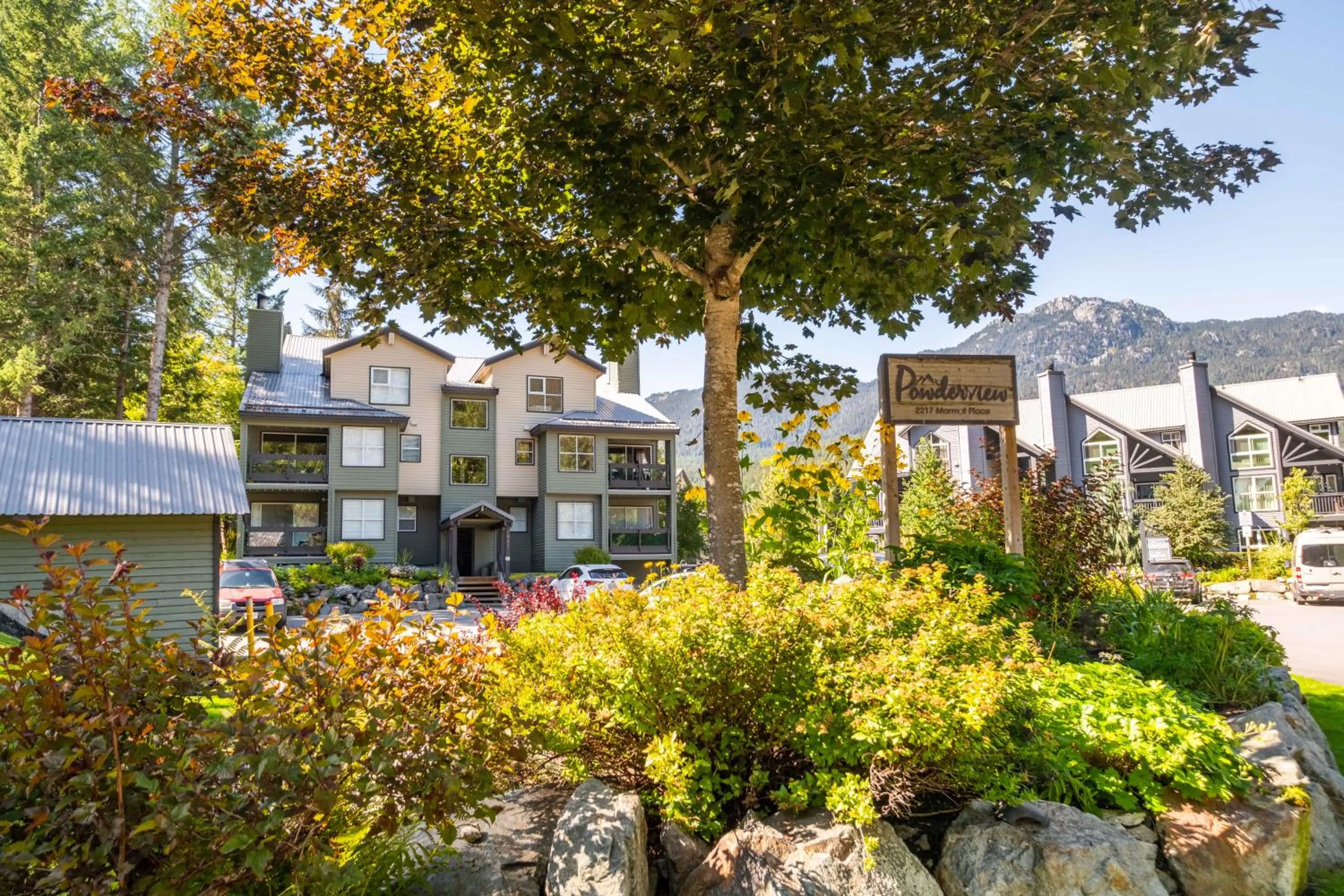 Property building in Powderview by Outpost Whistler