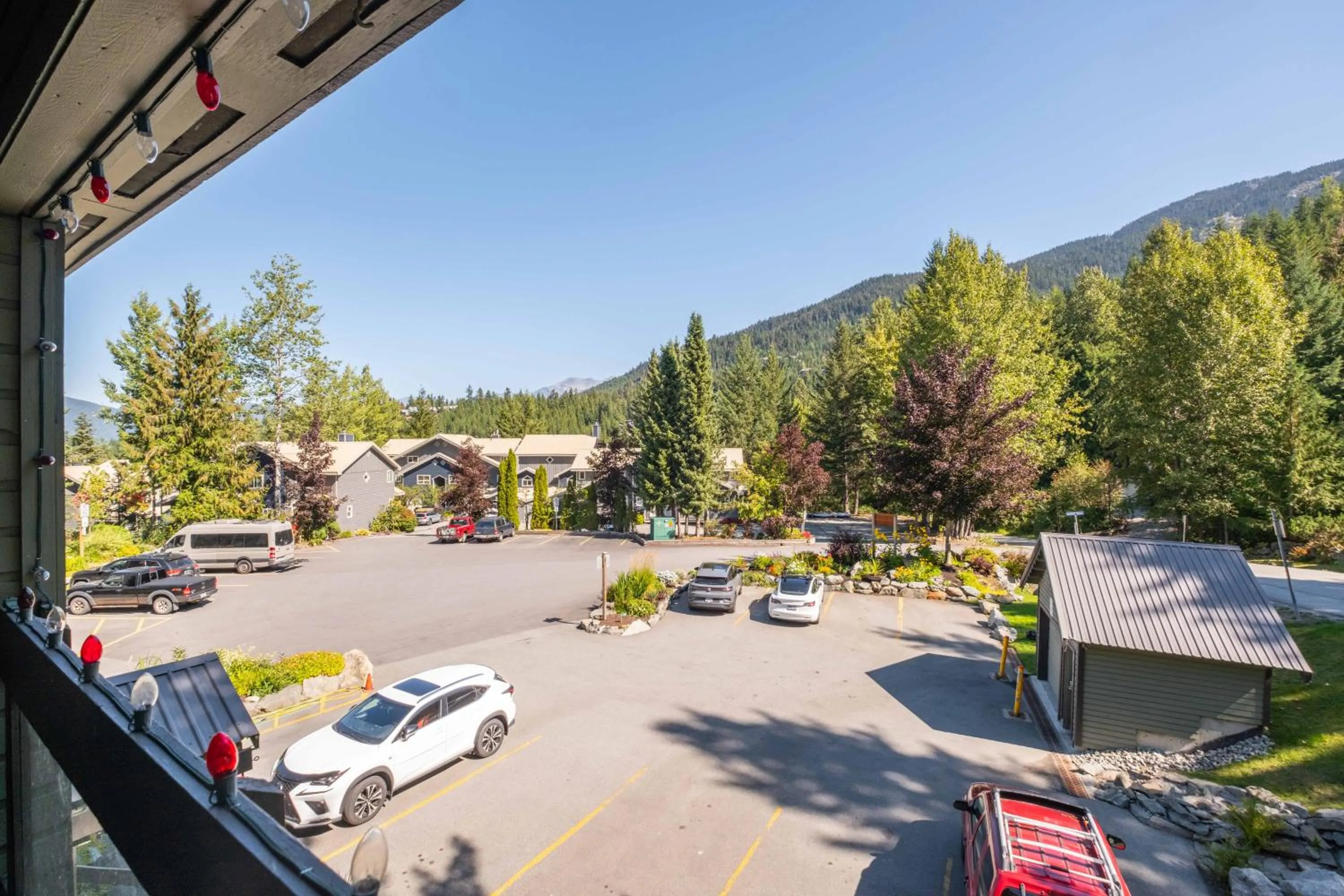 Parking in Powderview by Outpost Whistler