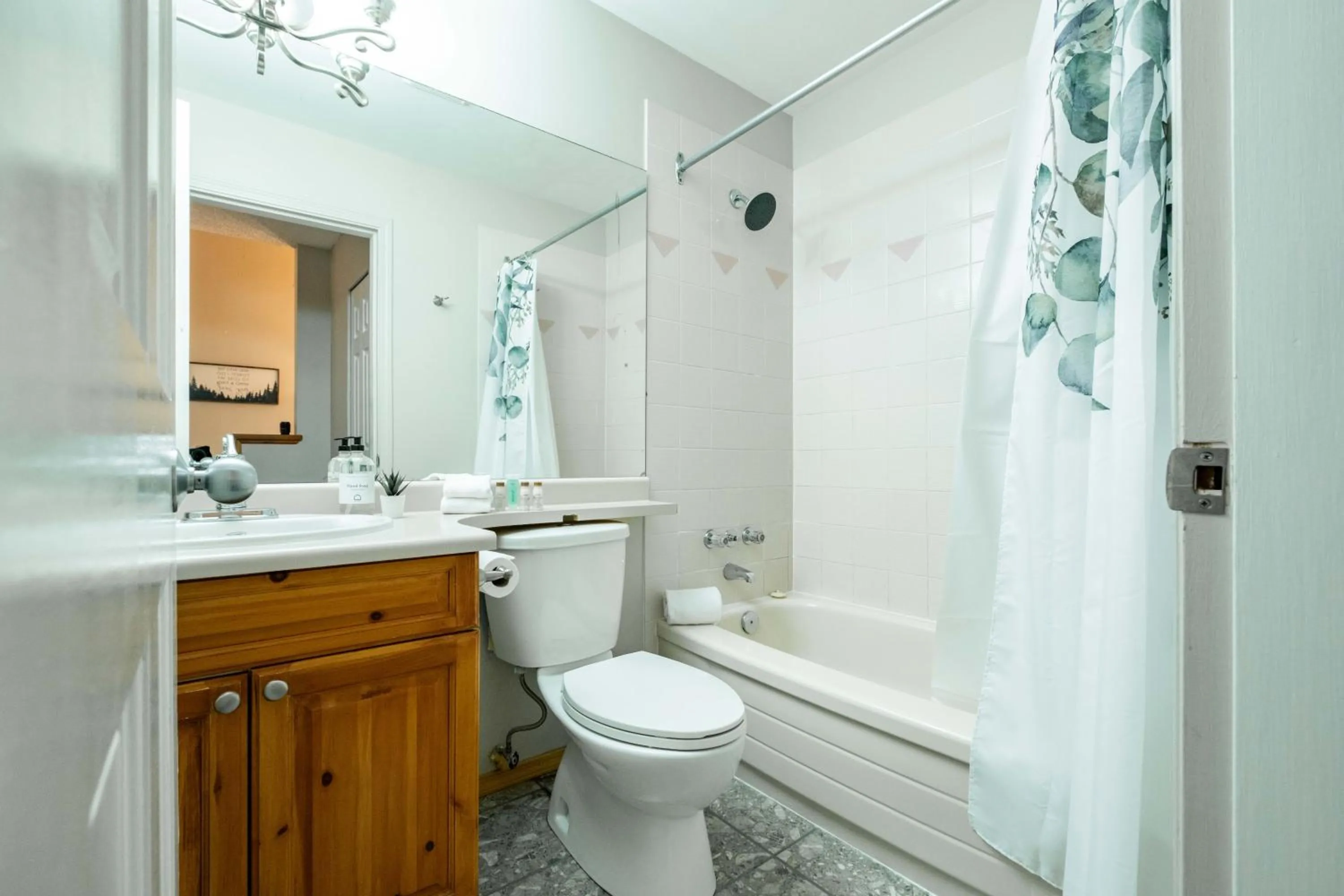 Shower in Powderview by Outpost Whistler