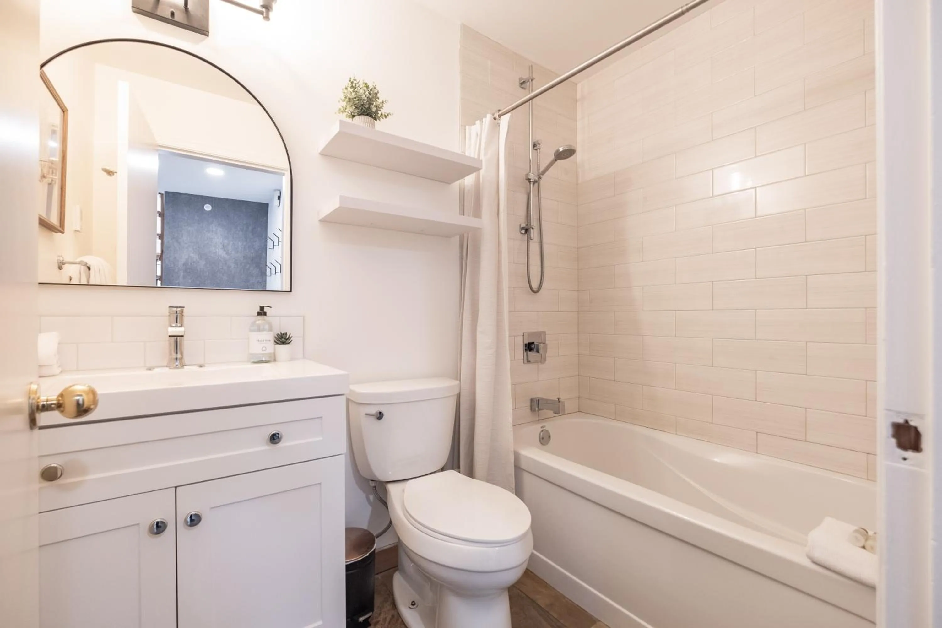 Shower in Powderview by Outpost Whistler