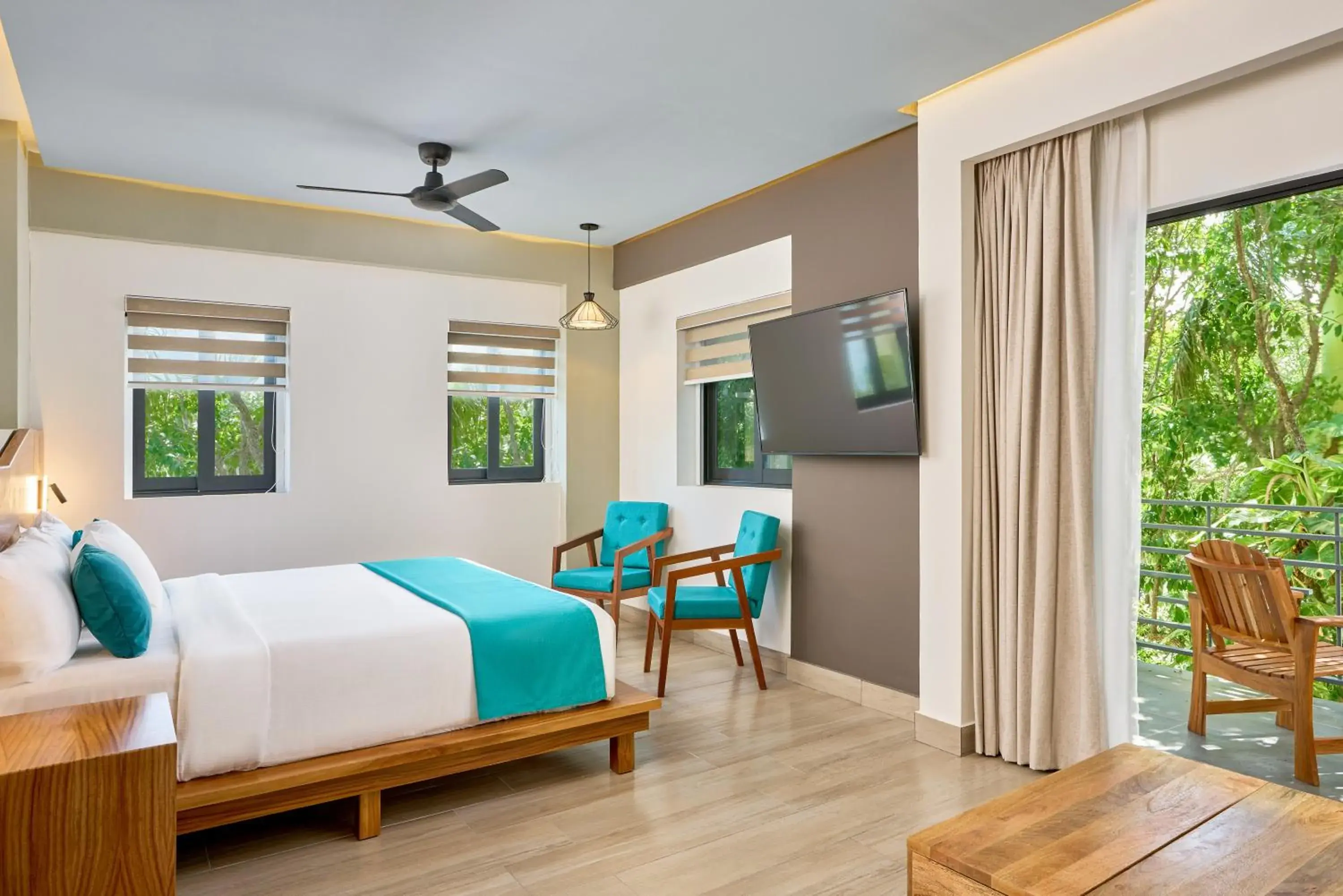 Bed in Cristalino Lagoon Front Hotel, Restaurant & Spa Bed in Cristalino Lagoon Front Hotel, Restaurant & Spa