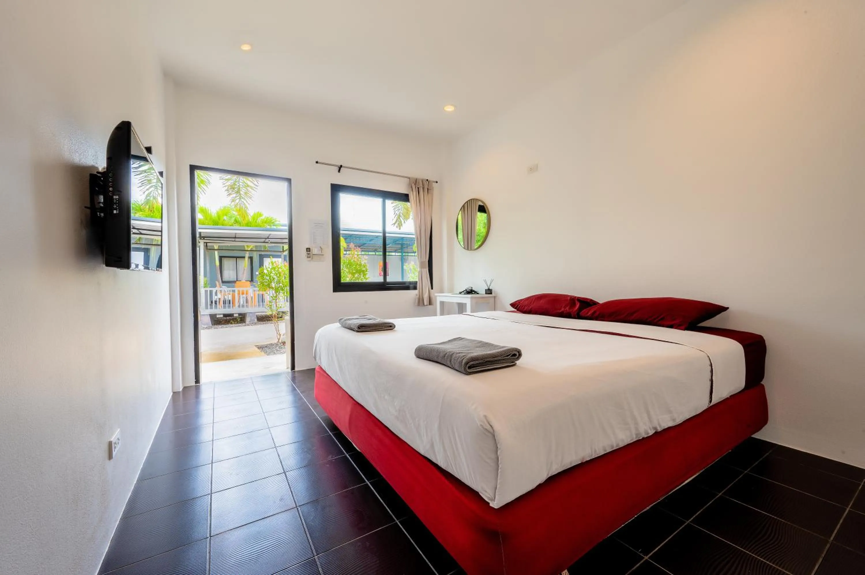 Bed in Samui Backpacker Hotel