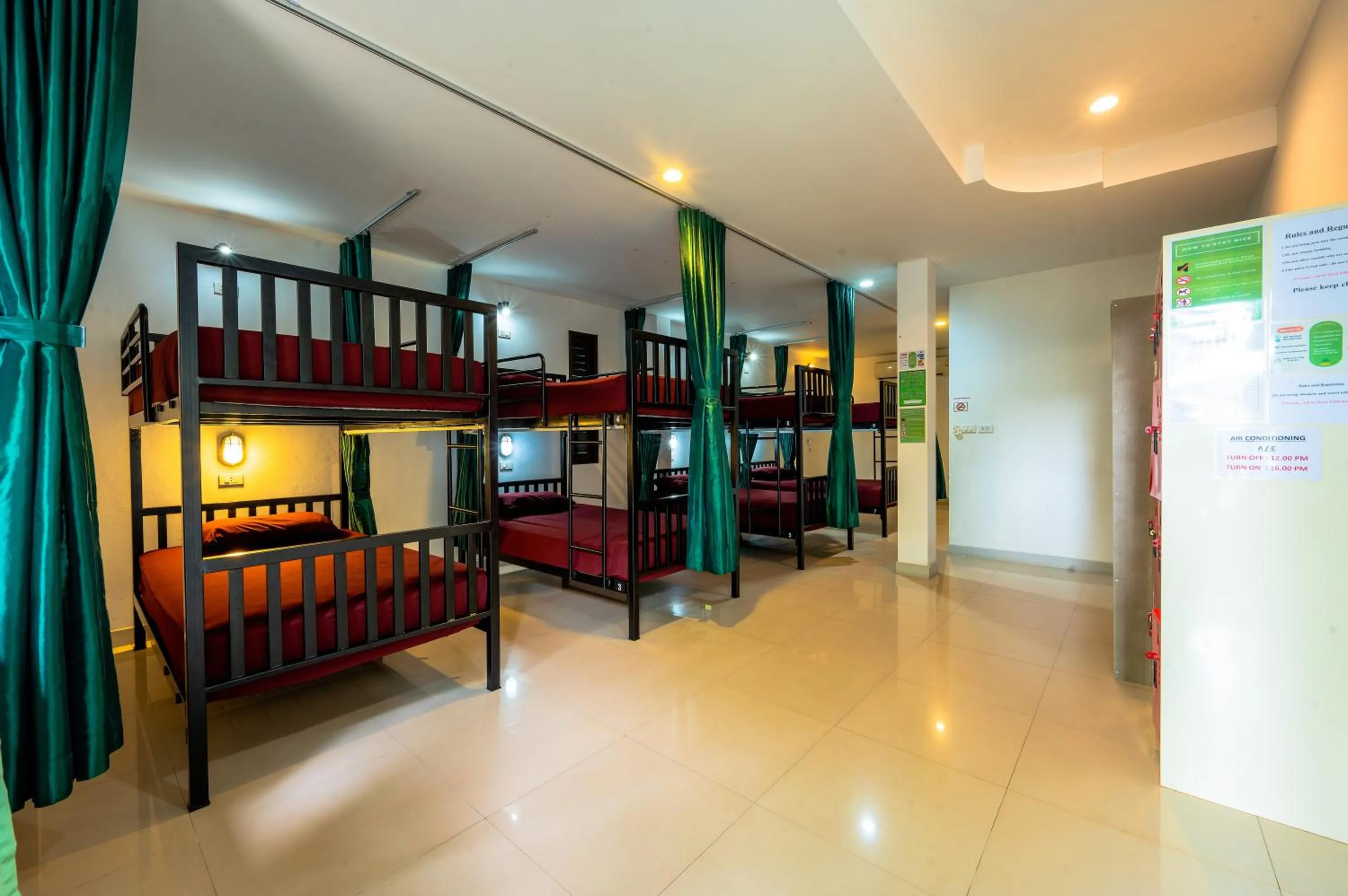 Bed in Samui Backpacker Hotel