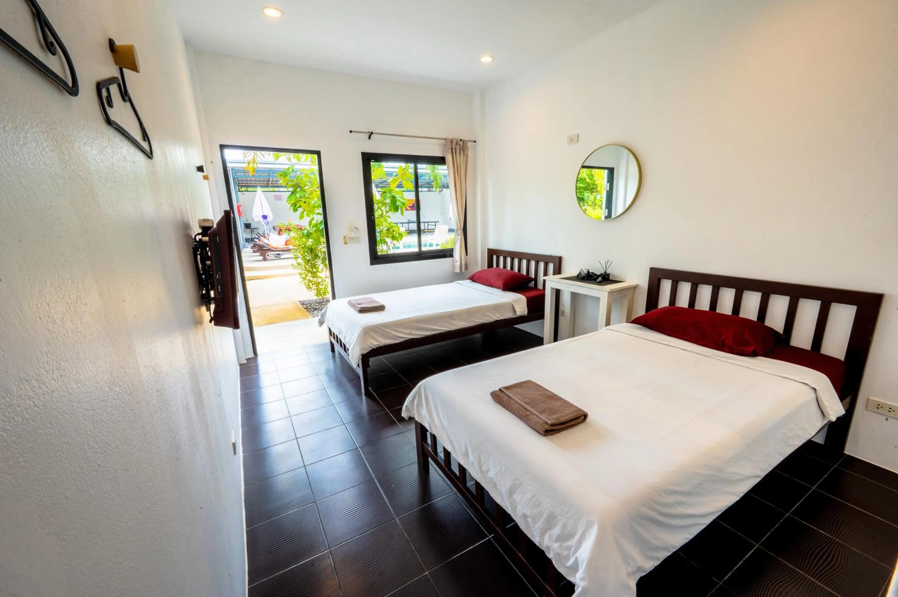 Bed in Samui Backpacker Hotel