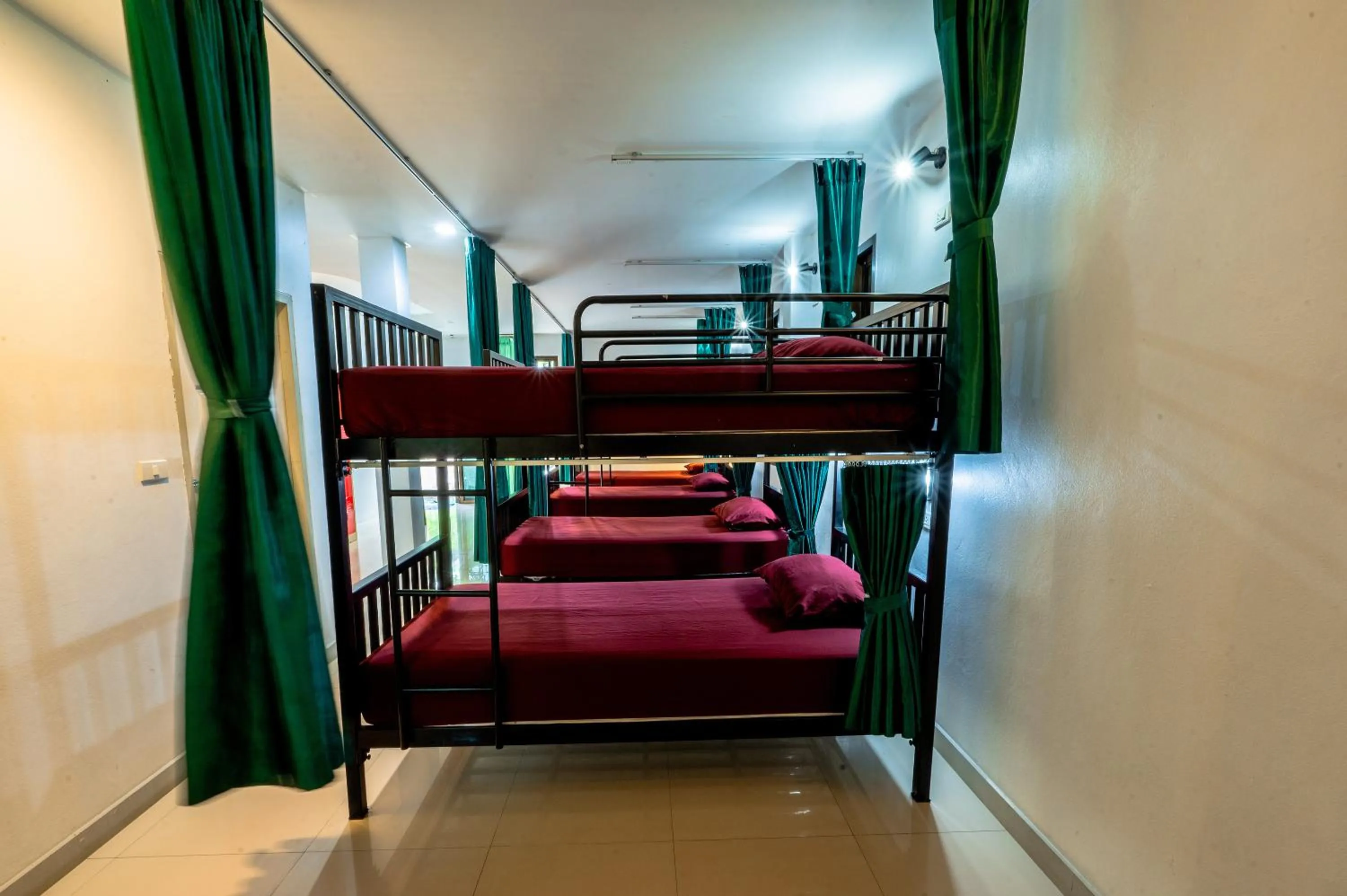 Bed in Samui Backpacker Hotel