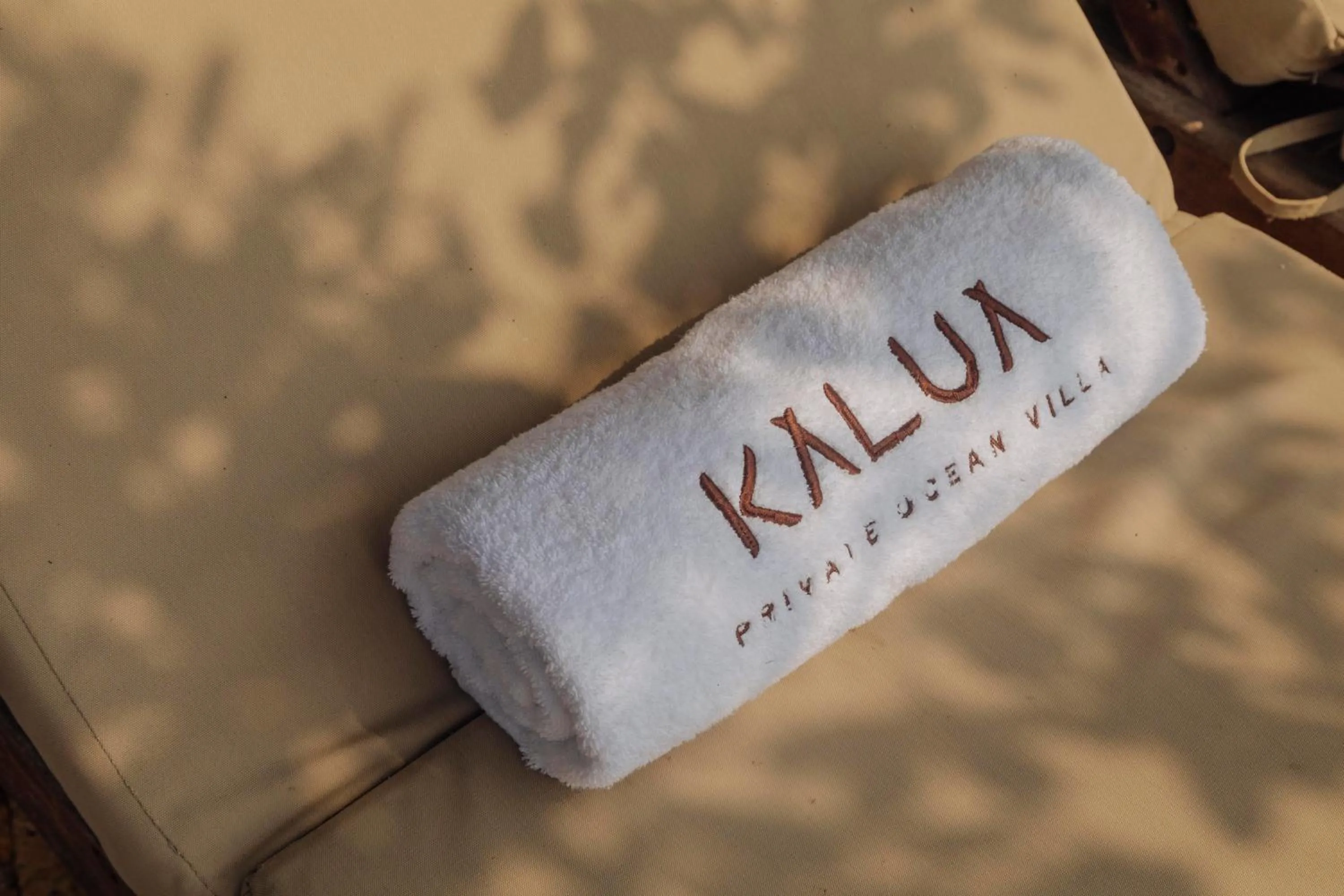 towels in Isla Kalua - Private Ocean Villa