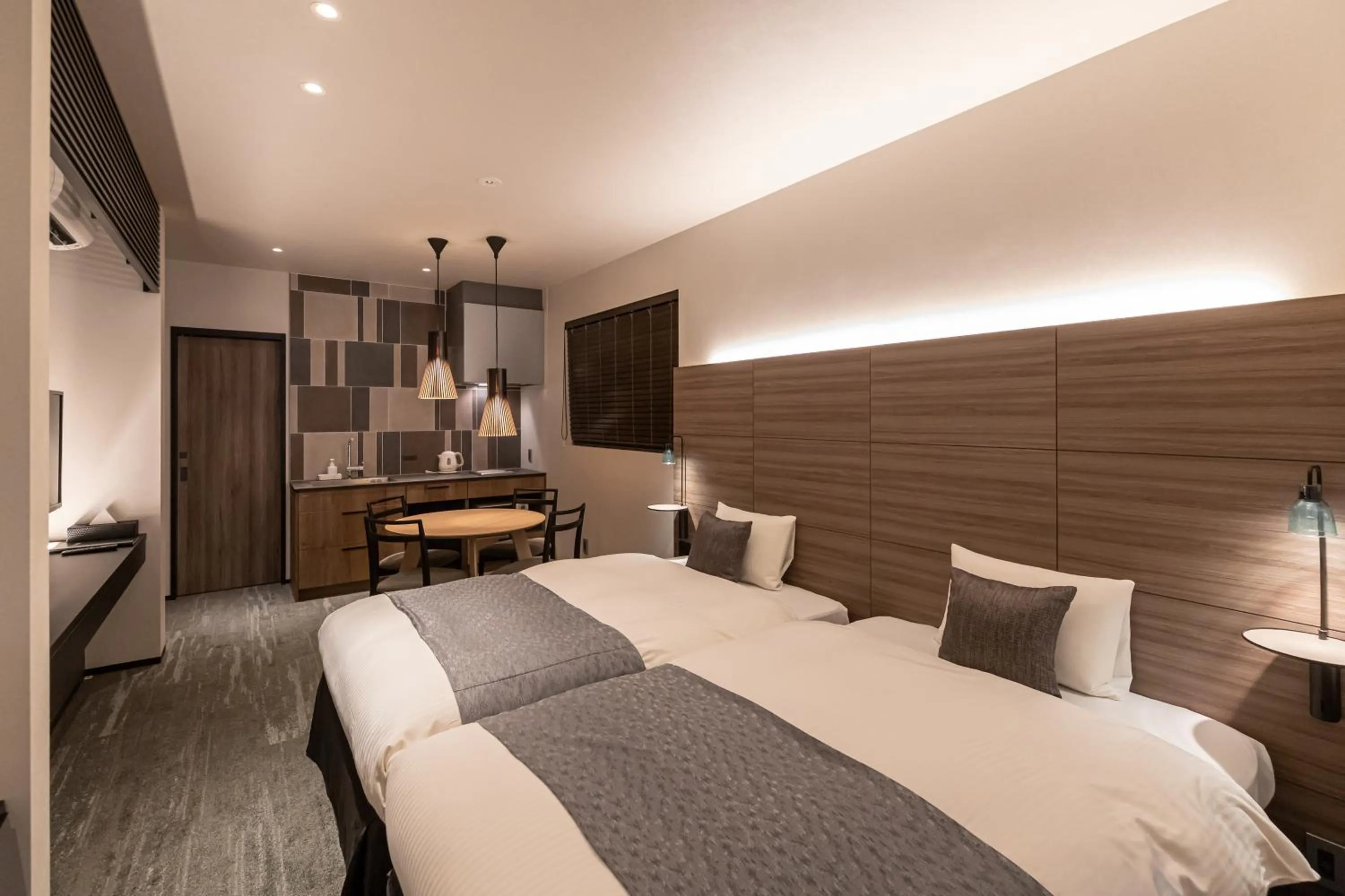 Bed in Hotel Liberte Kyoto Gojo