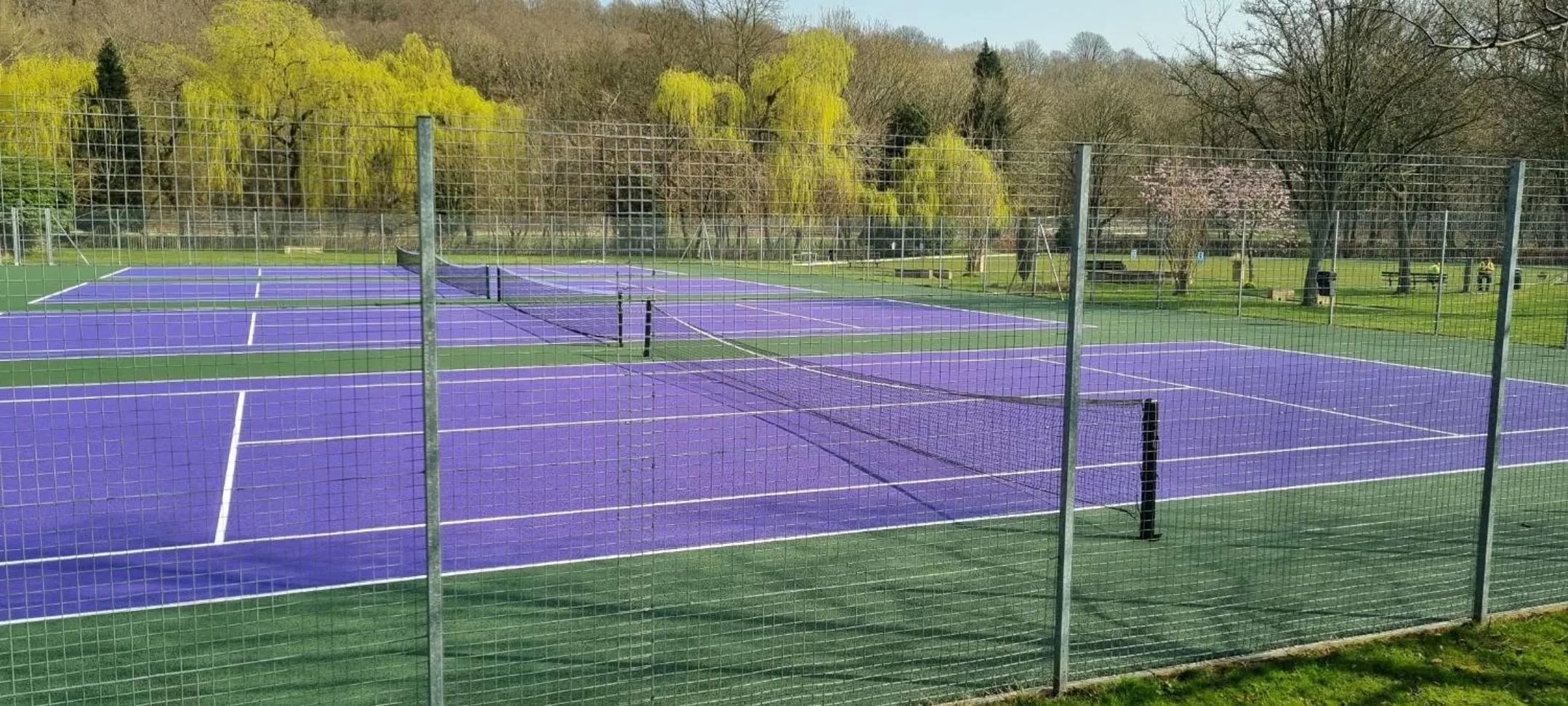 Tennis court in Lovely garden apartment in Wimbledon Town Centre with private parking by Wimbledon Holiday Lets