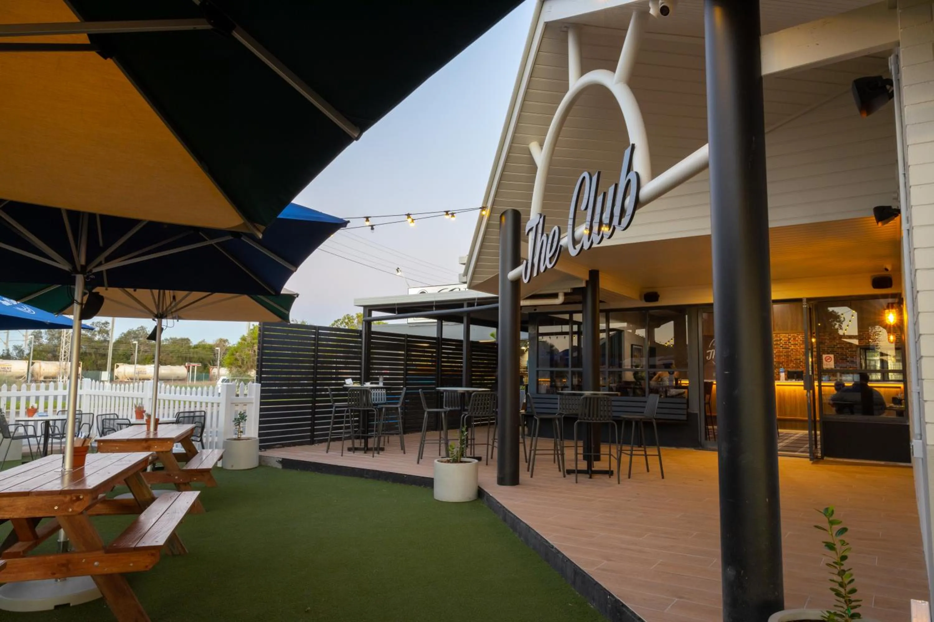 Facade/entrance in The Club Hotel