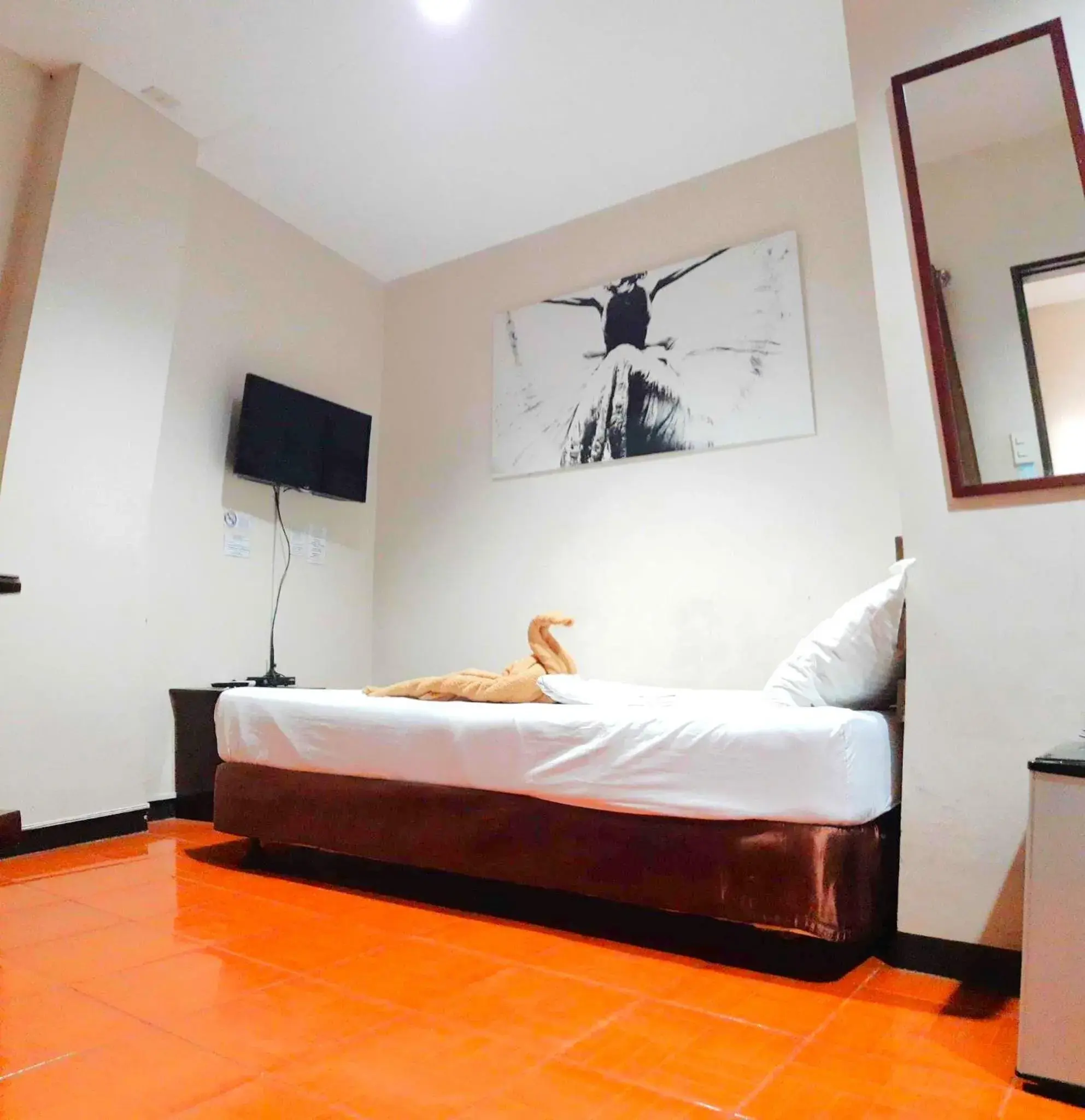 Bed in Hotel California Suite Bed in Hotel California Suite