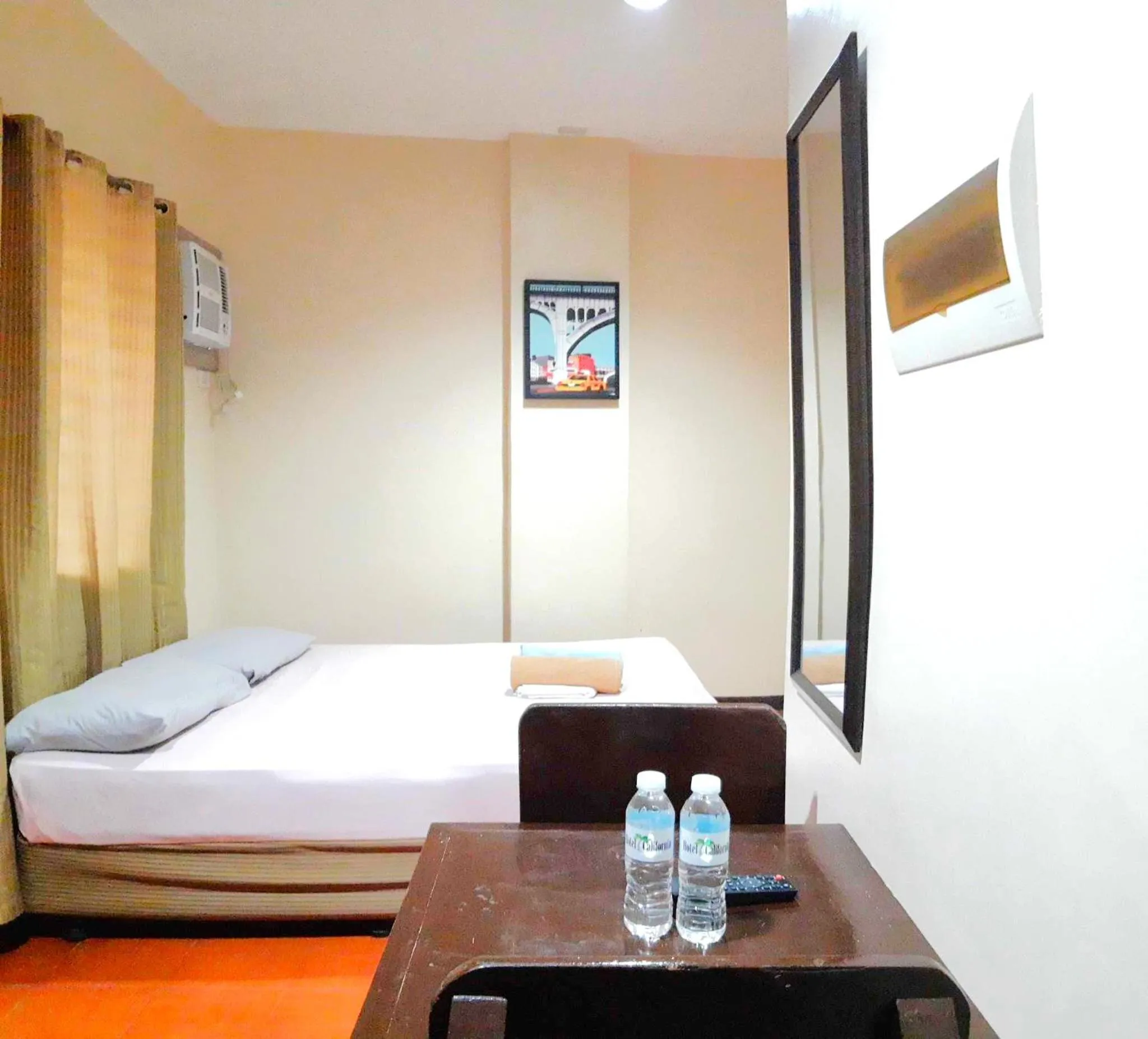 Bed in Hotel California Suite