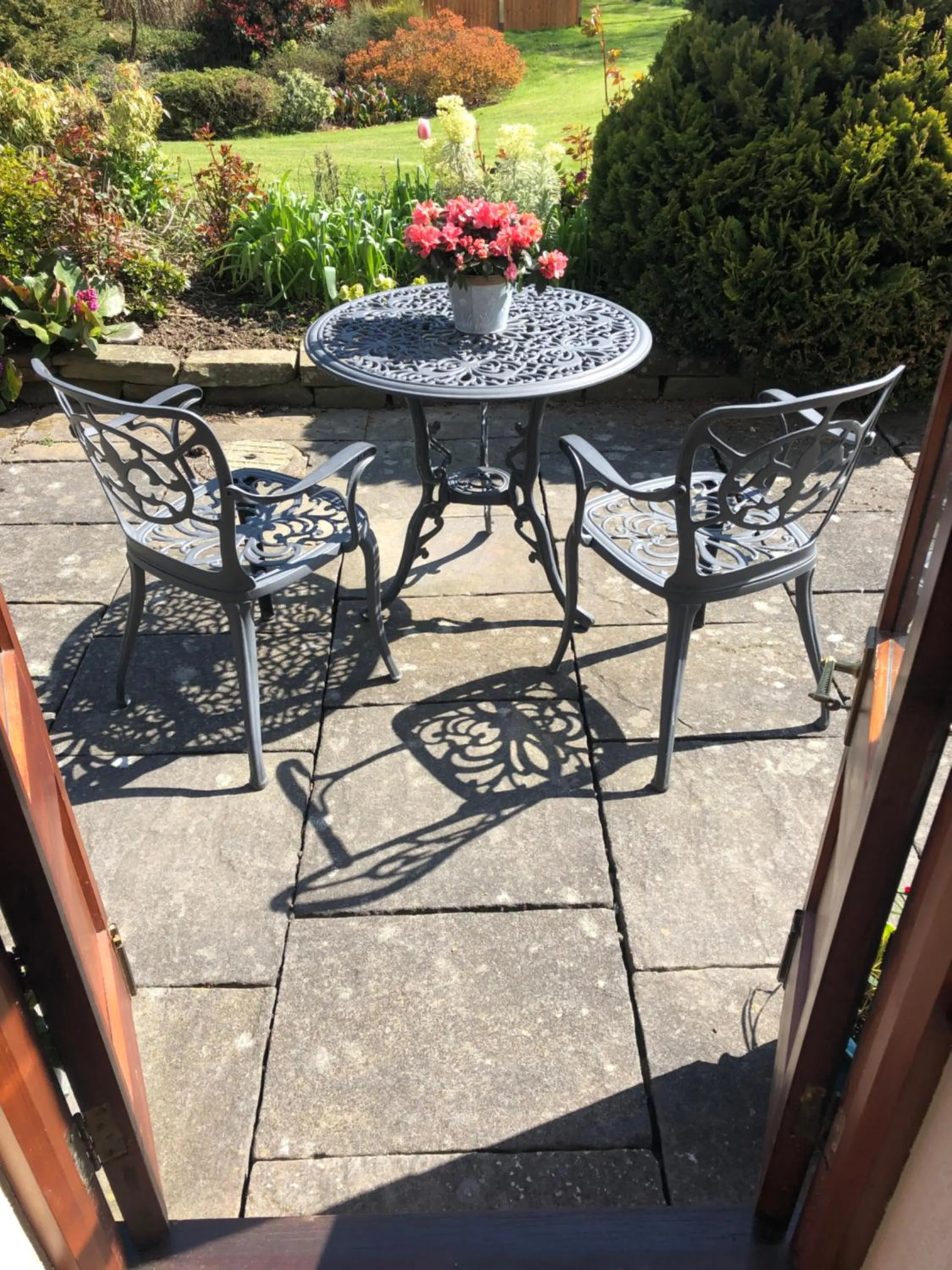 Patio in Sayang House