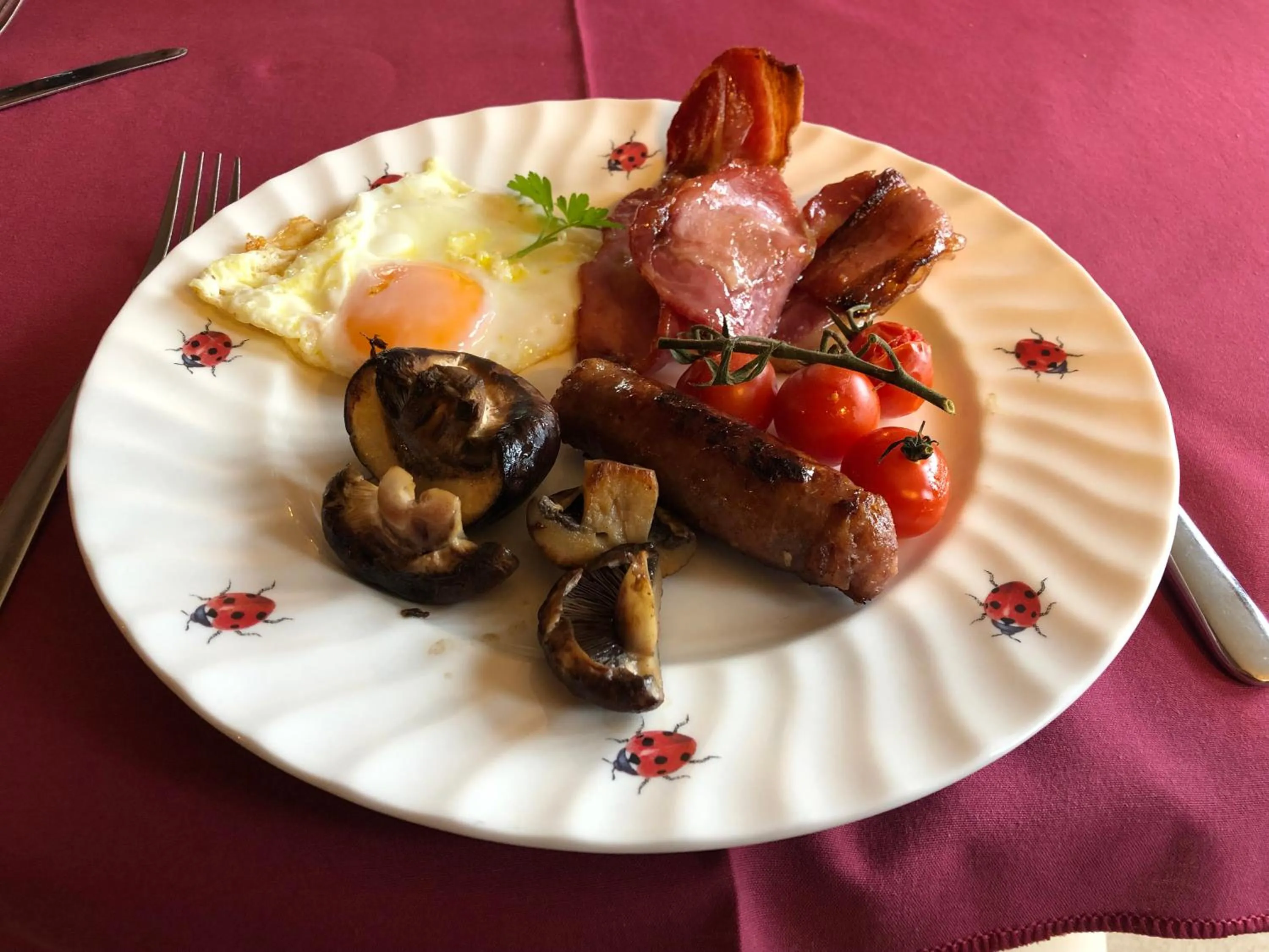 English/Irish breakfast in Sayang House