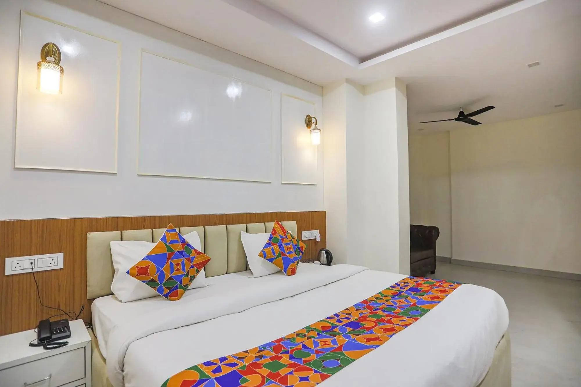 Deluxe Room - single occupancy in FabHotel Cosmos Deluxe Room - single occupancy in FabHotel Cosmos