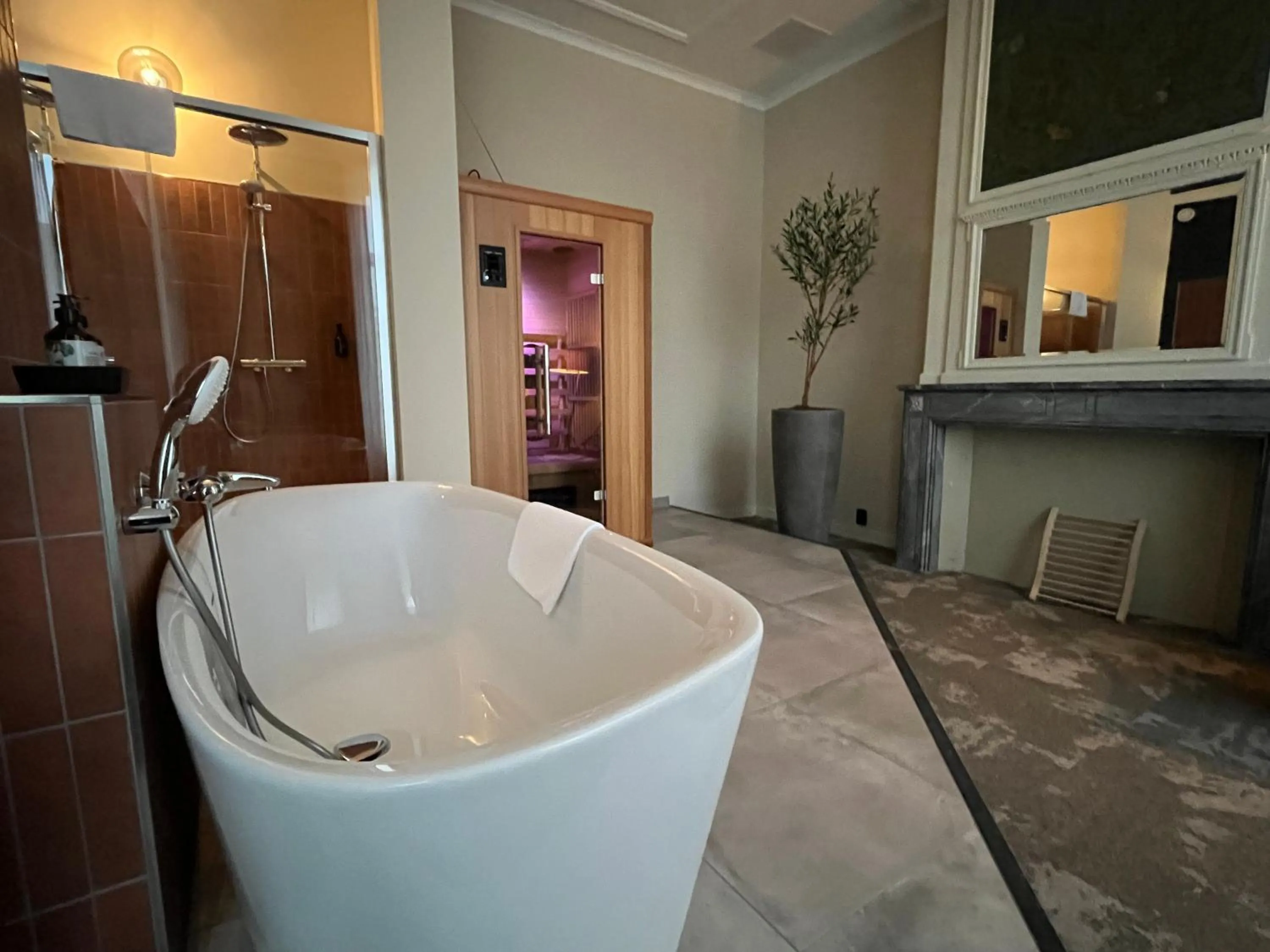 Bathroom in Fletcher Hotel Paleis Stadhouderlijk Hof