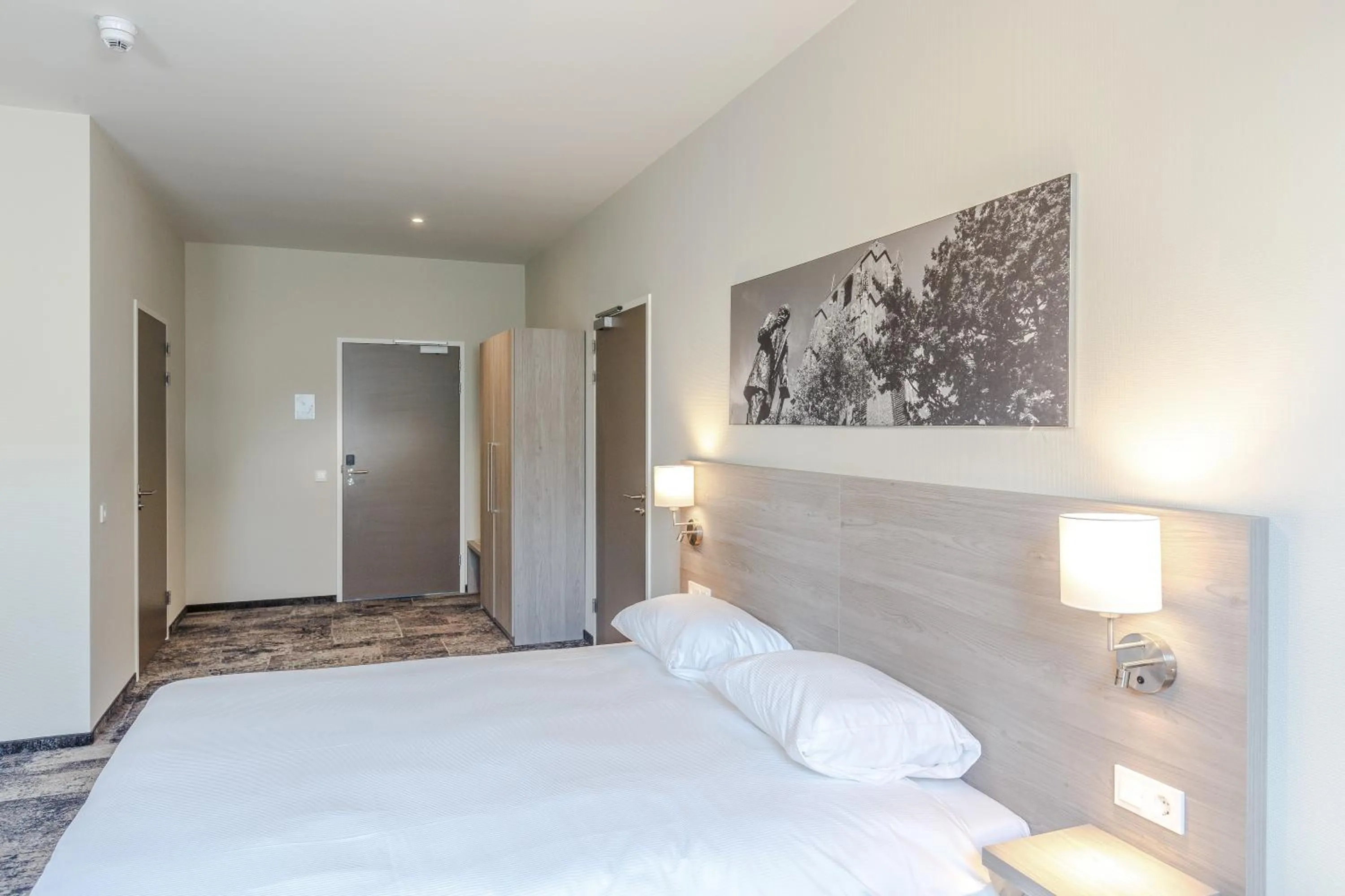 Bed in Fletcher Hotel Paleis Stadhouderlijk Hof