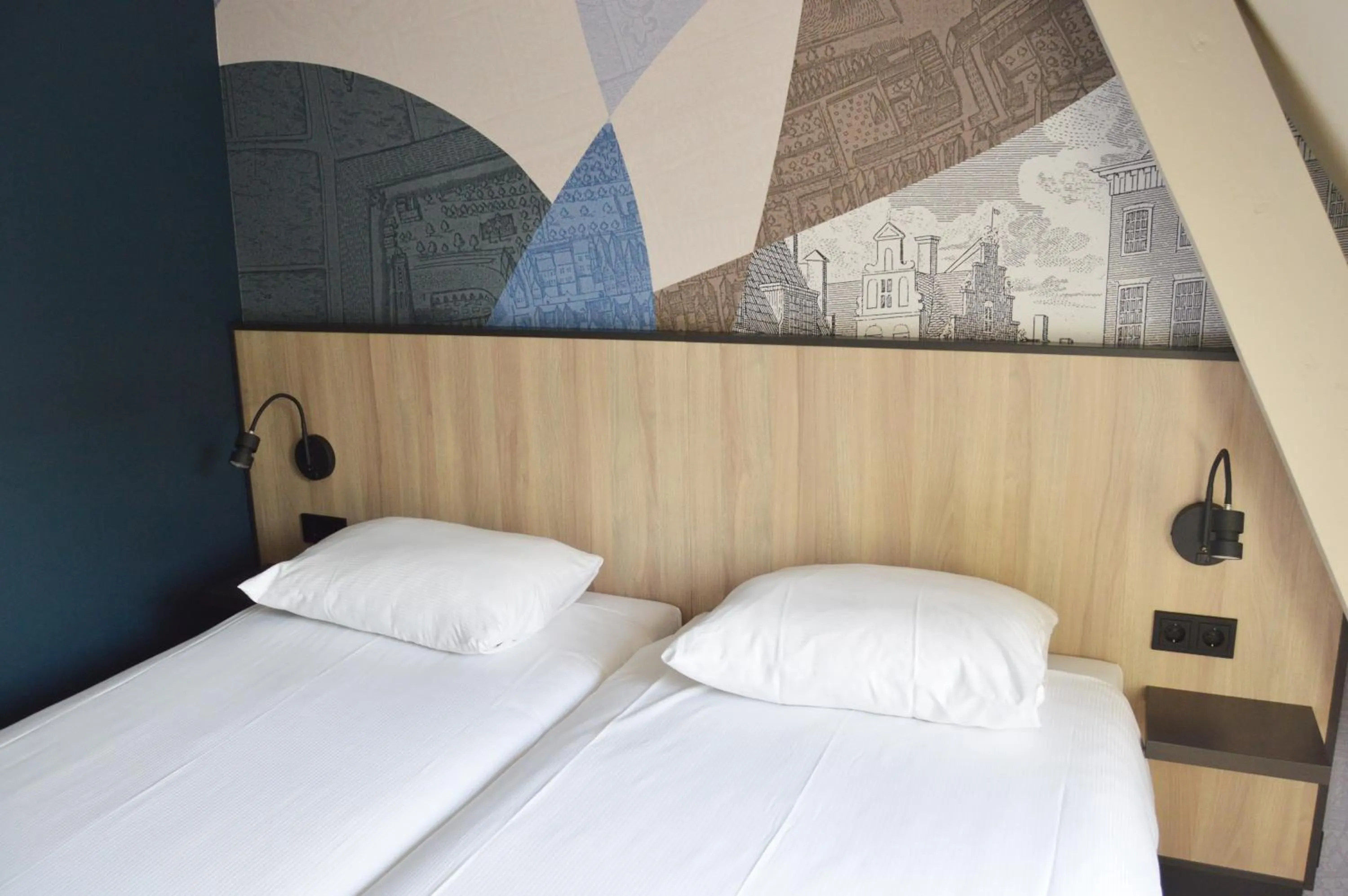 Bed in Fletcher Hotel Paleis Stadhouderlijk Hof