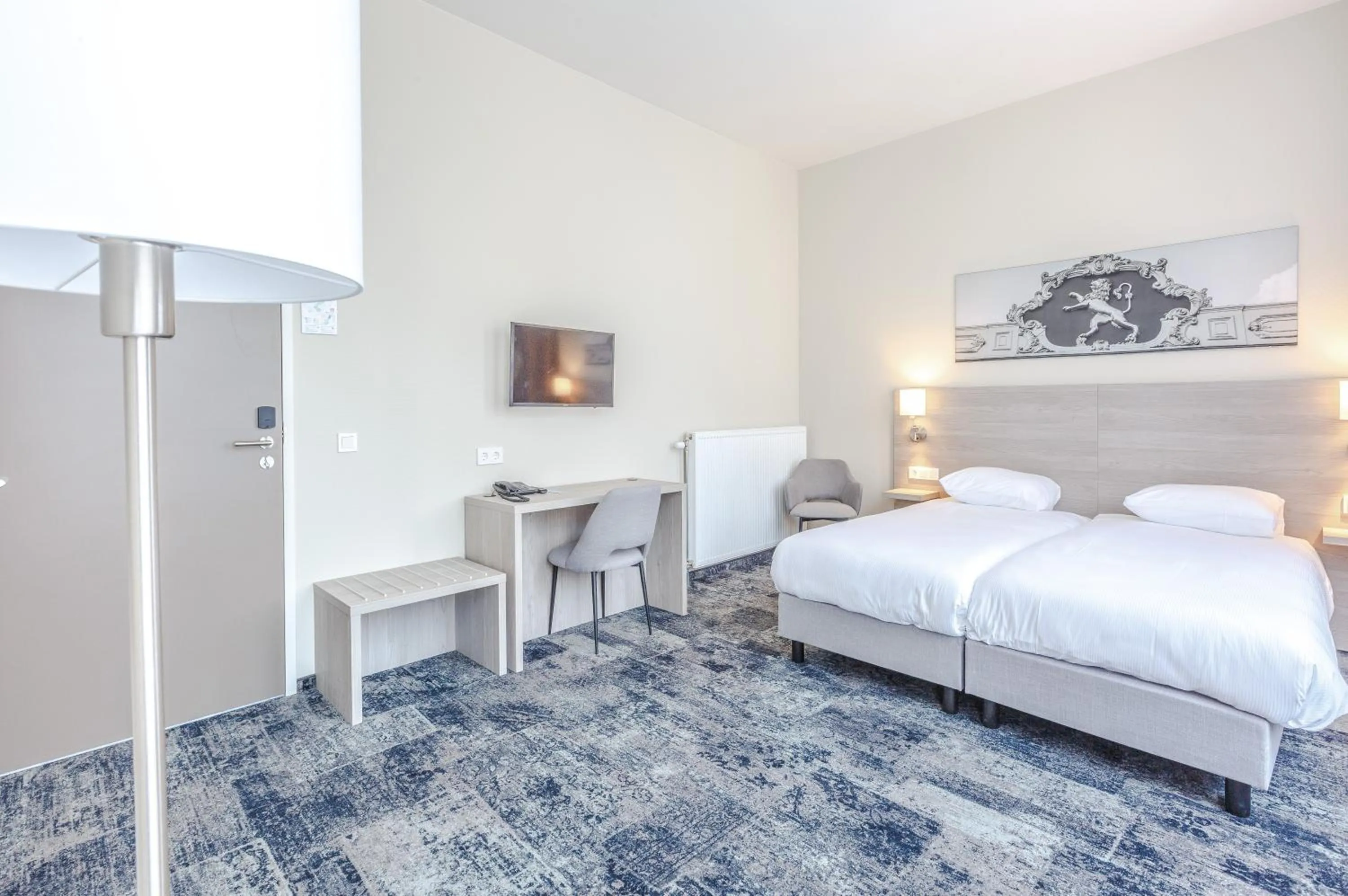 Bedroom, Bed in Fletcher Hotel Paleis Stadhouderlijk Hof