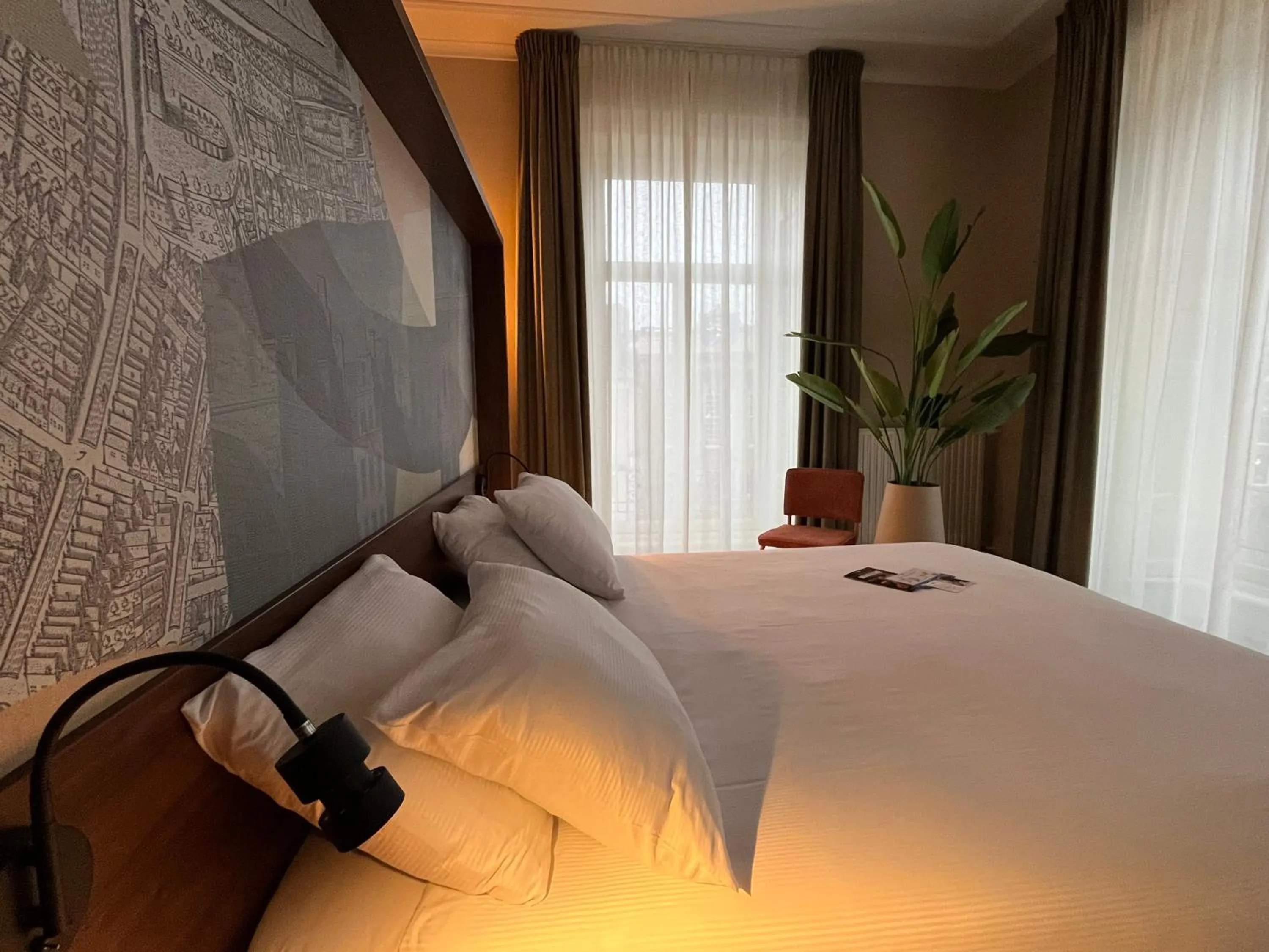 Bed in Fletcher Hotel Paleis Stadhouderlijk Hof