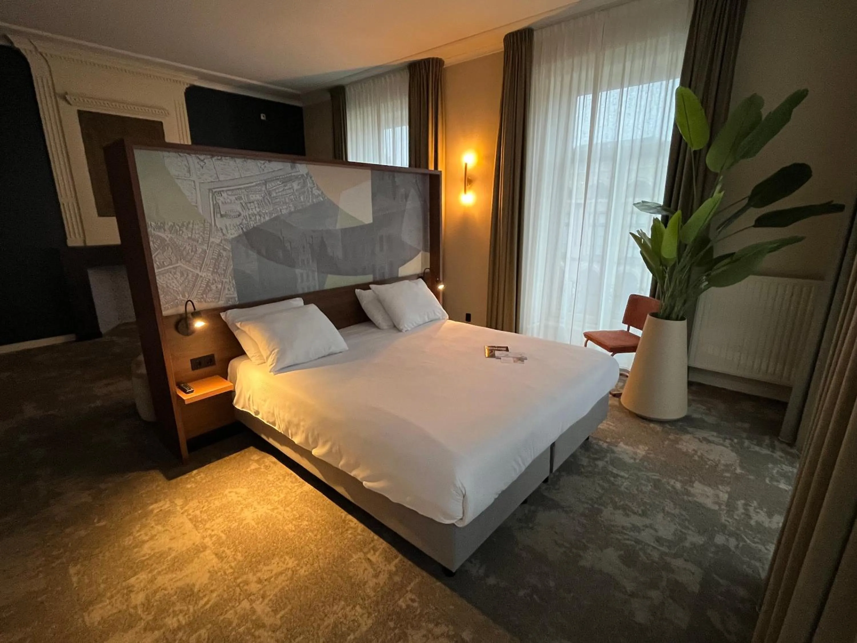 Bed in Fletcher Hotel Paleis Stadhouderlijk Hof