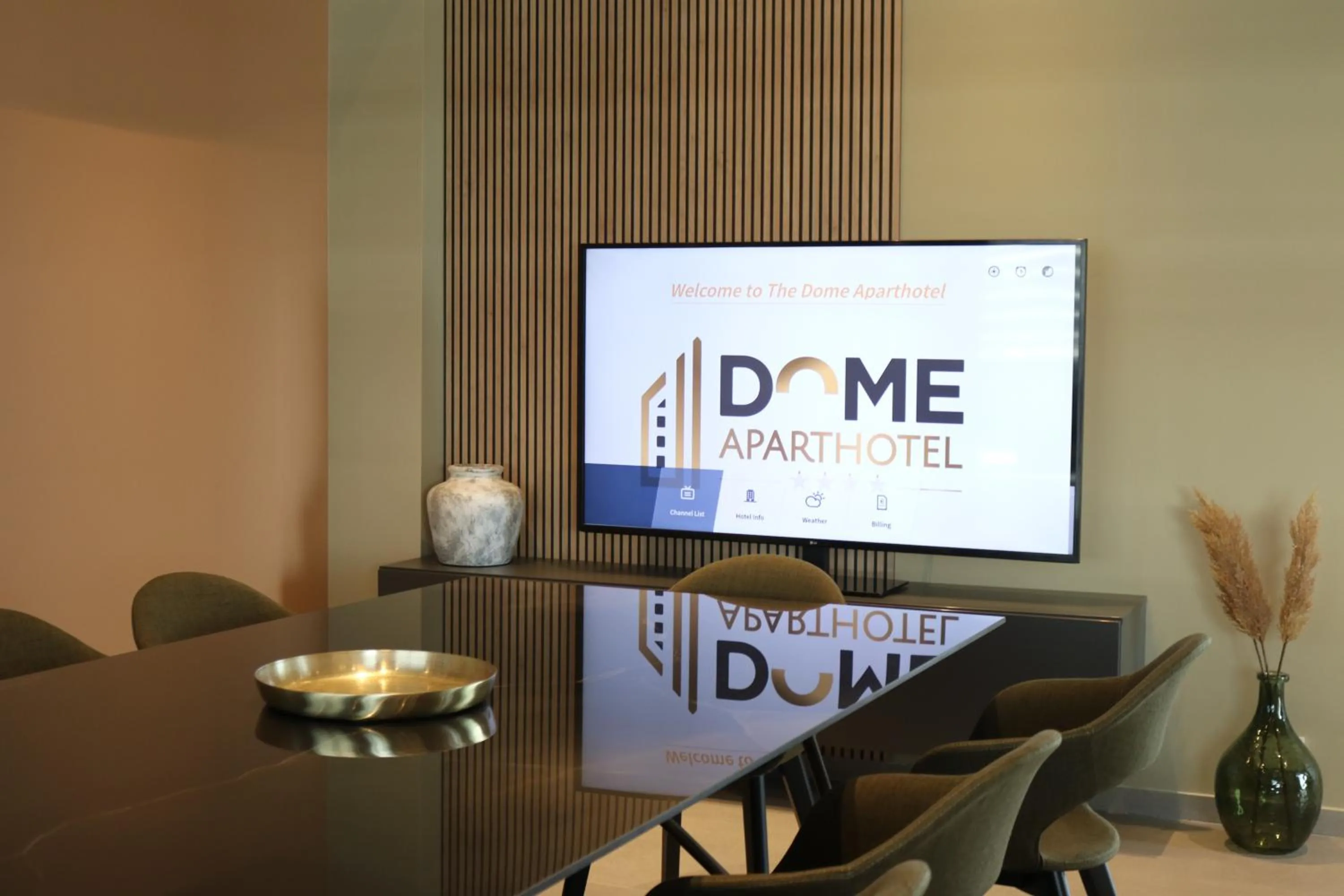 Dining area in The Dome Aparthotel