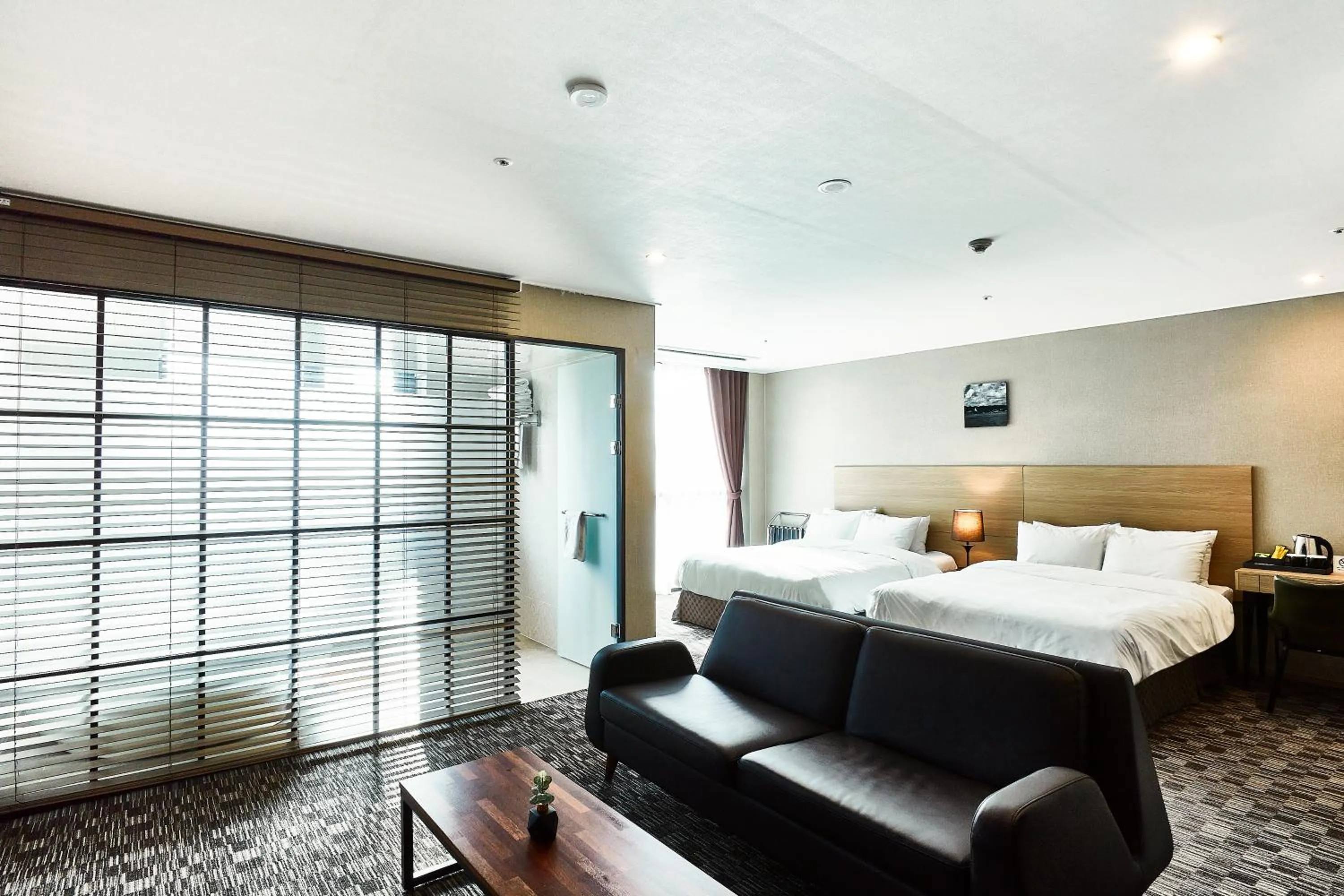 Bed in The Interra Hotel Pyeongtaek