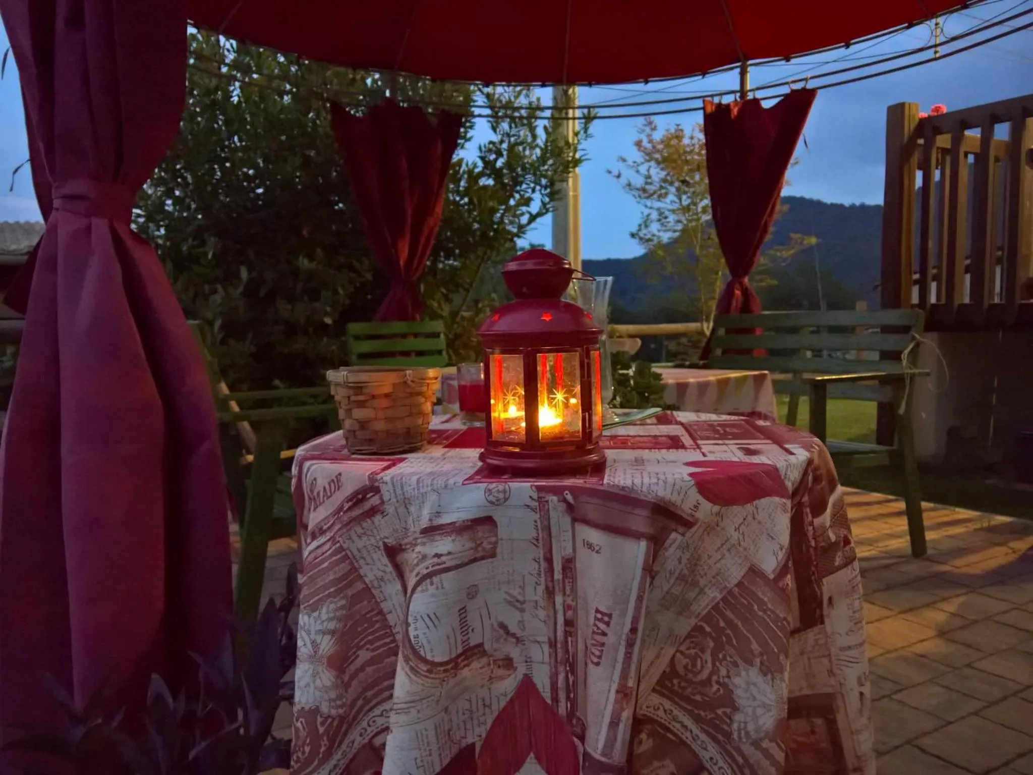 Garden in B&B Alla Borgata