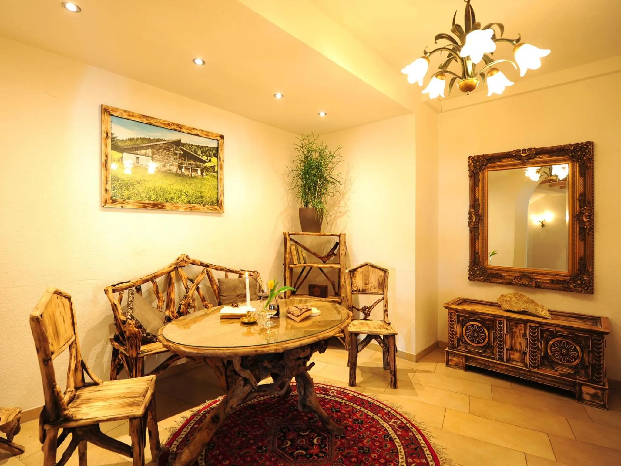 Lounge or bar in Hotel Traube