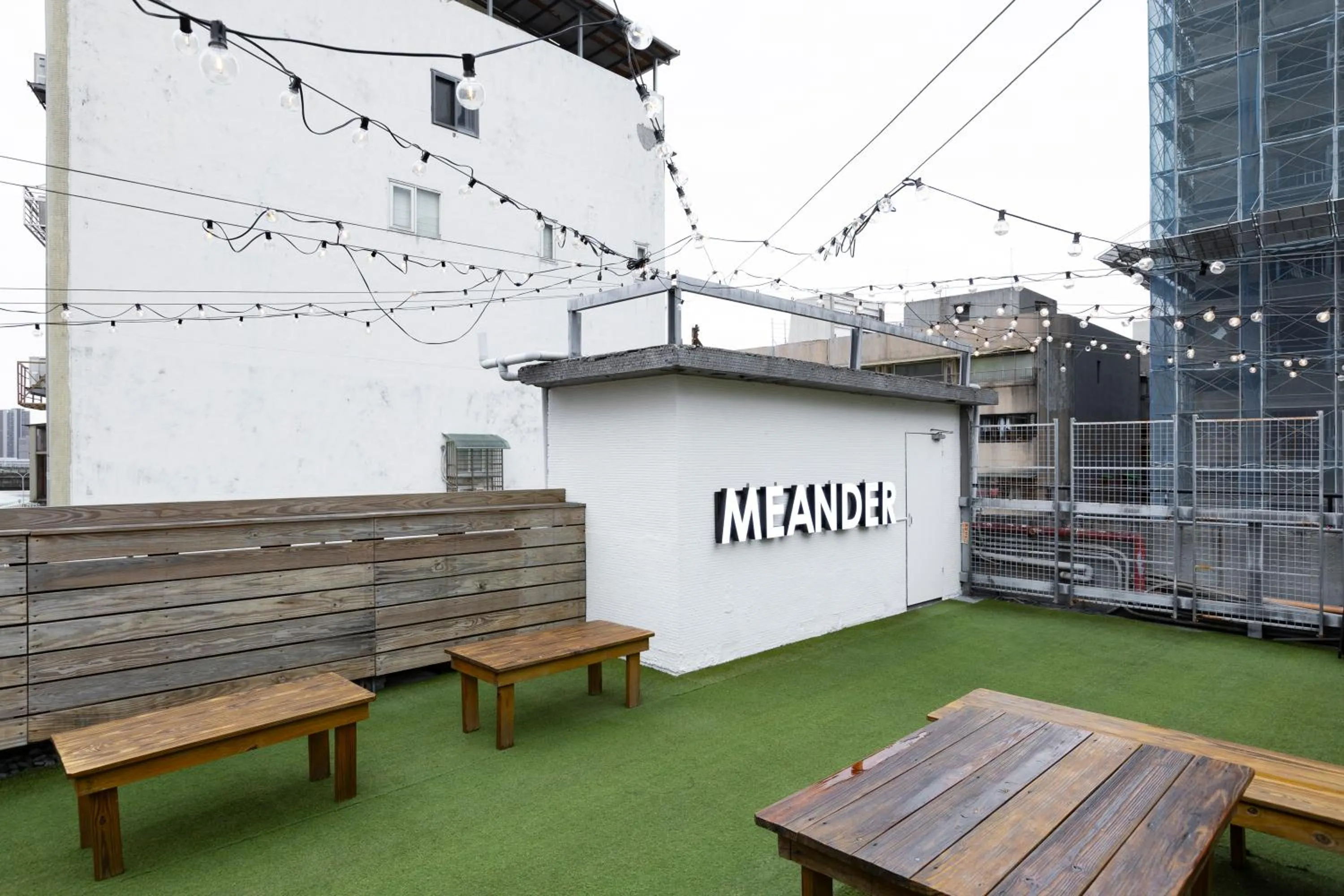 Patio in MEANDER Taipei