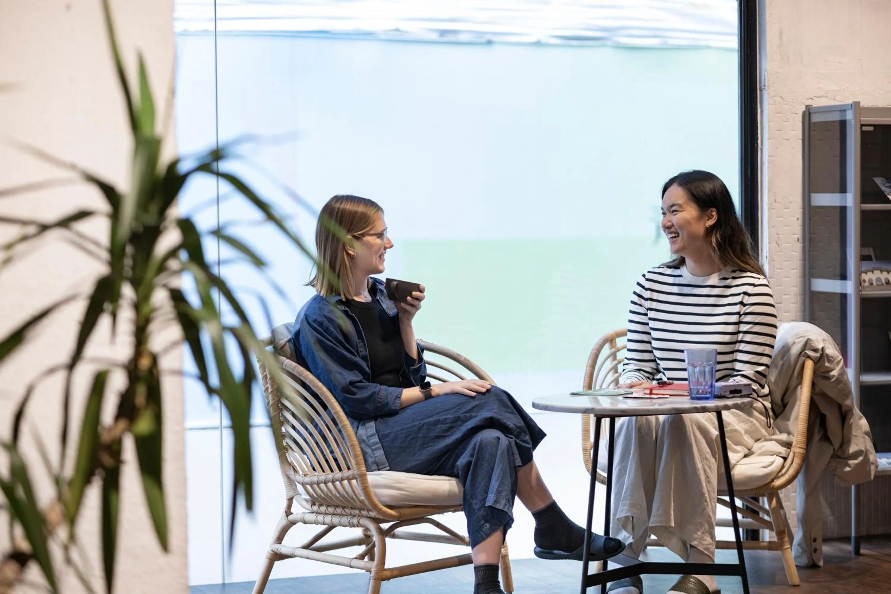 Seating area in MEANDER Taipei