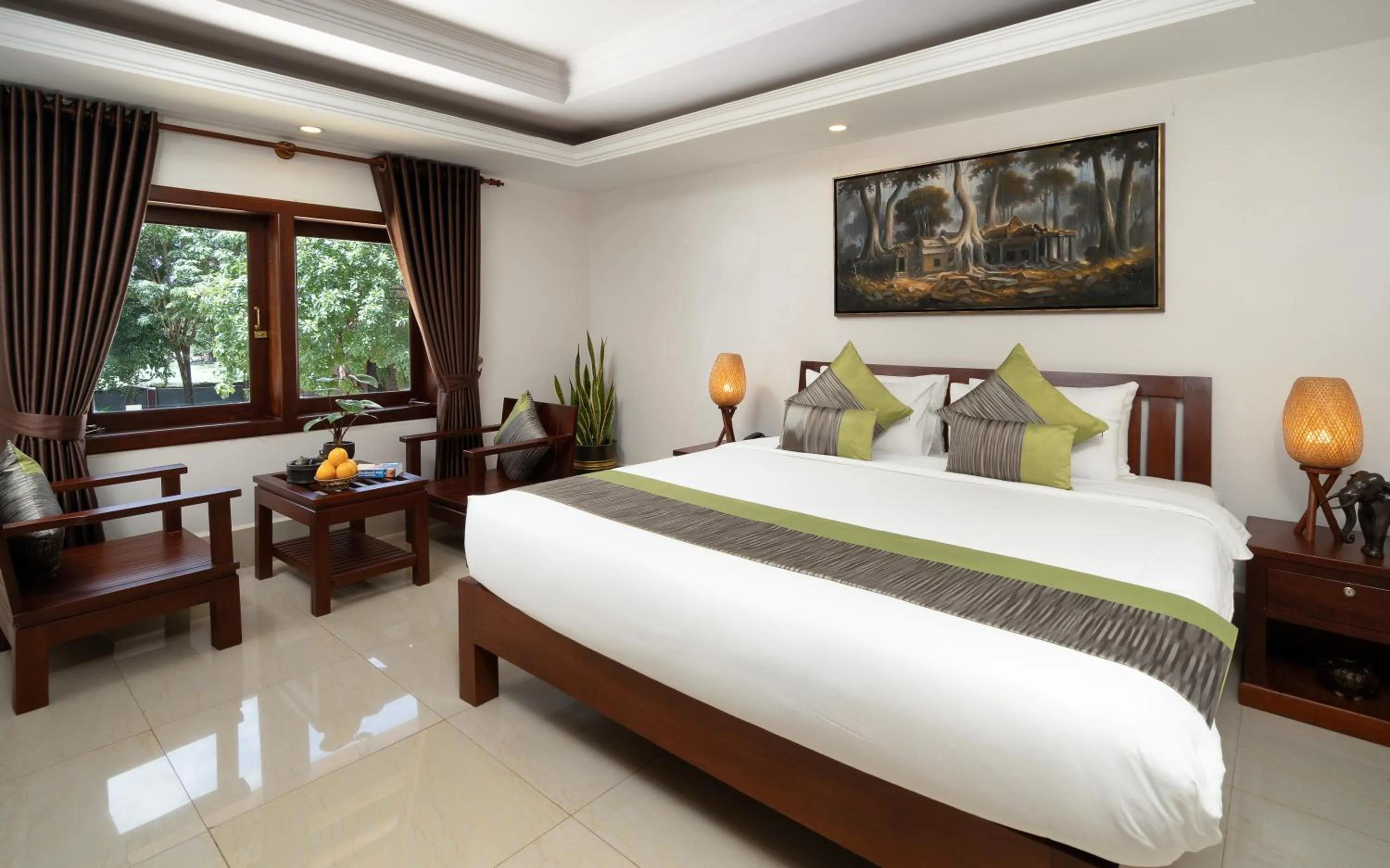 Bedroom in Khemara Sovannphum Hotel