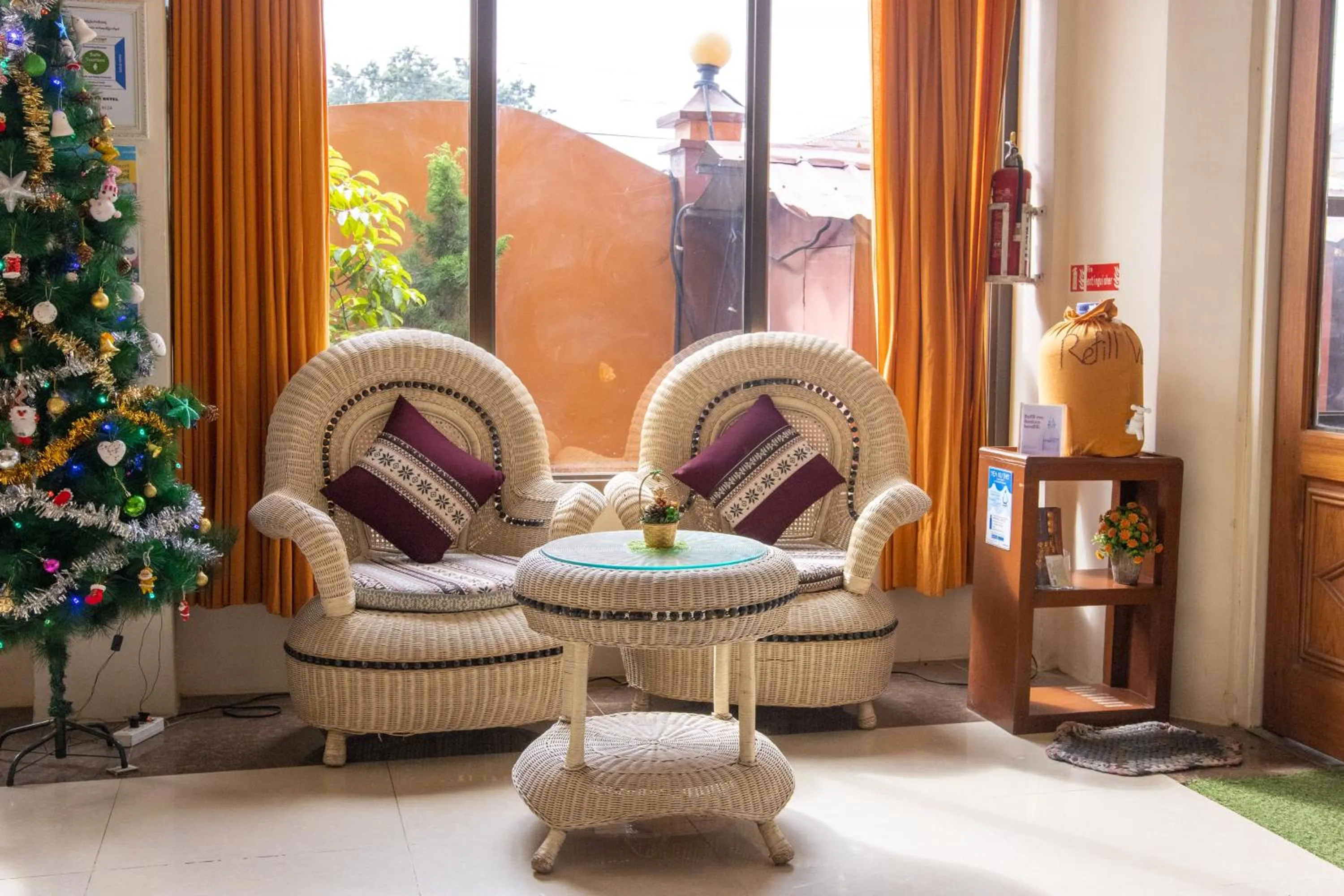 Lobby or reception in Inle Apex Hotel