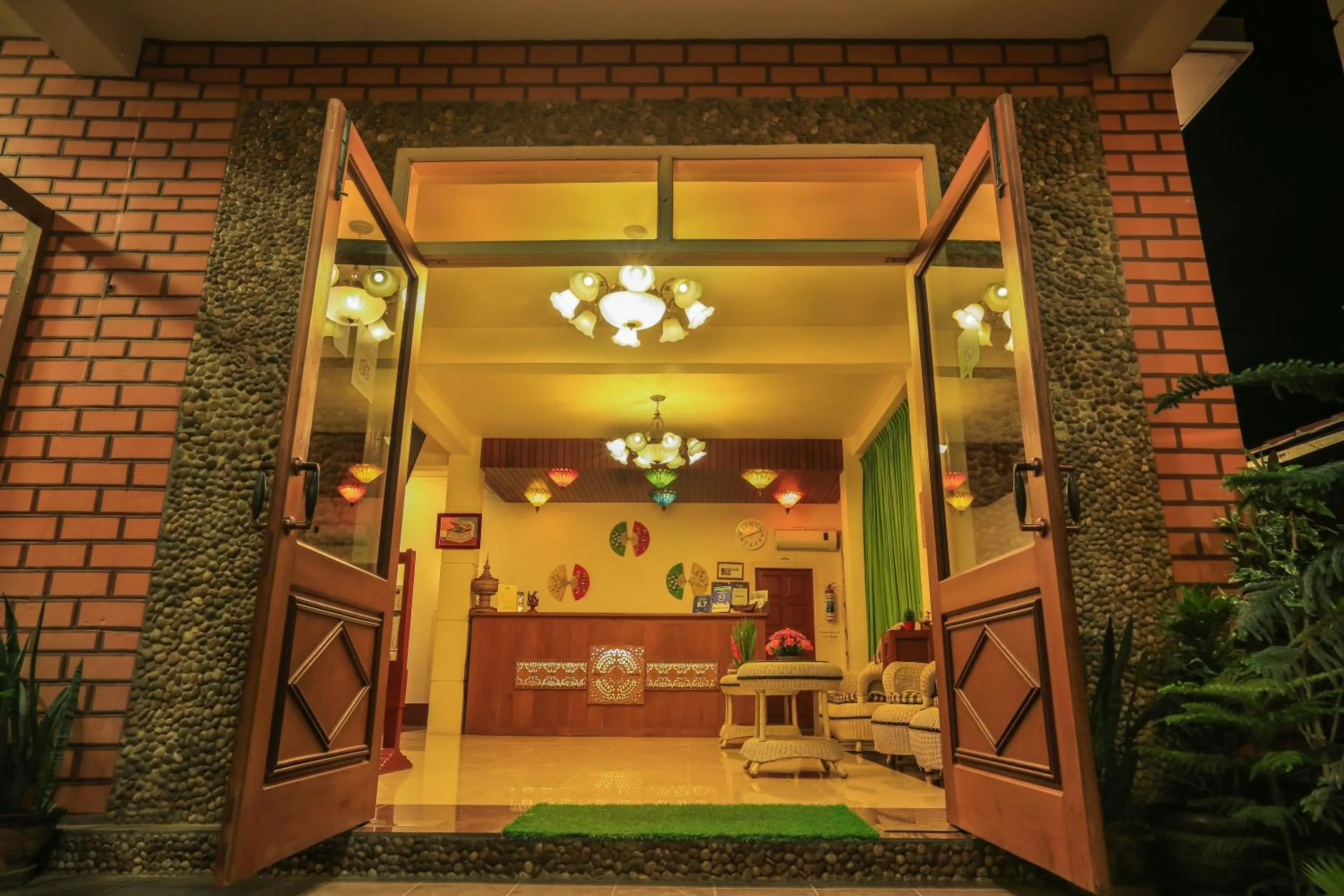 Lobby or reception in Inle Apex Hotel