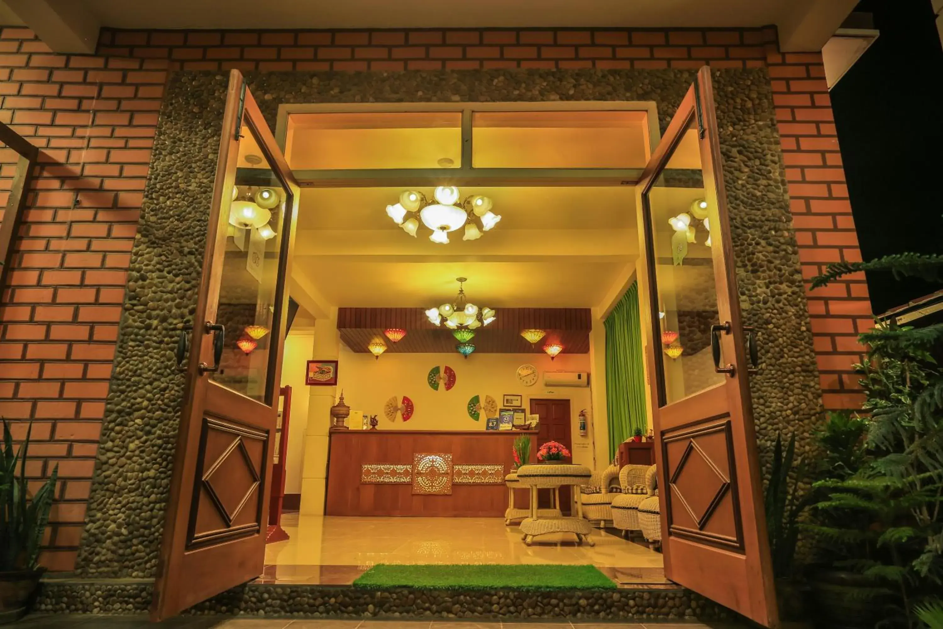 Lobby or reception in Inle Apex Hotel Lobby or reception in Inle Apex Hotel