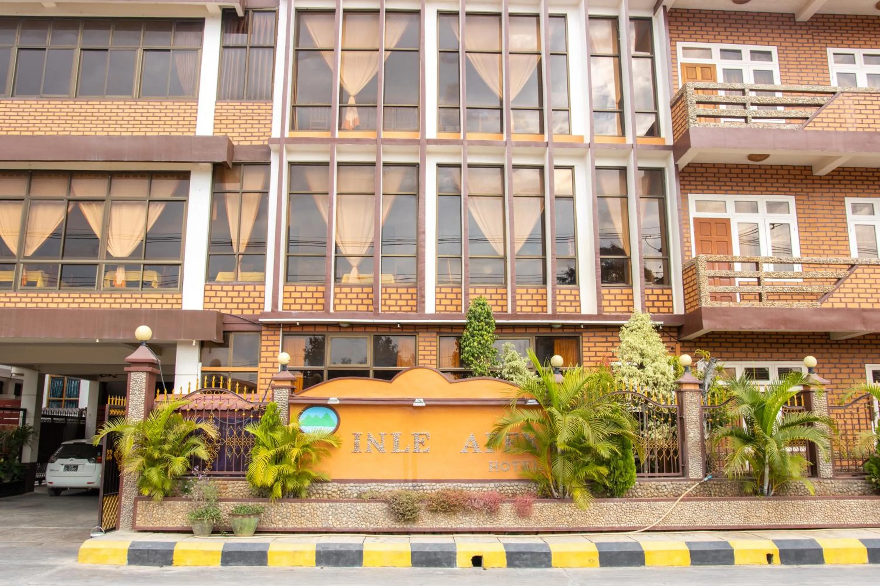 Property building in Inle Apex Hotel