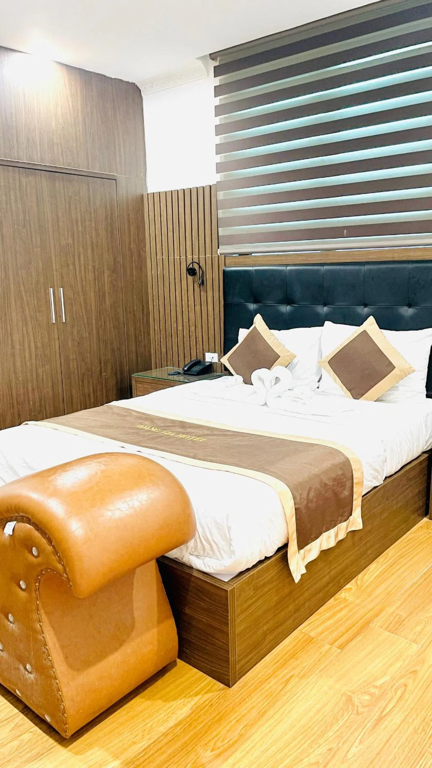 Bed in Hoàng Gia Hotel