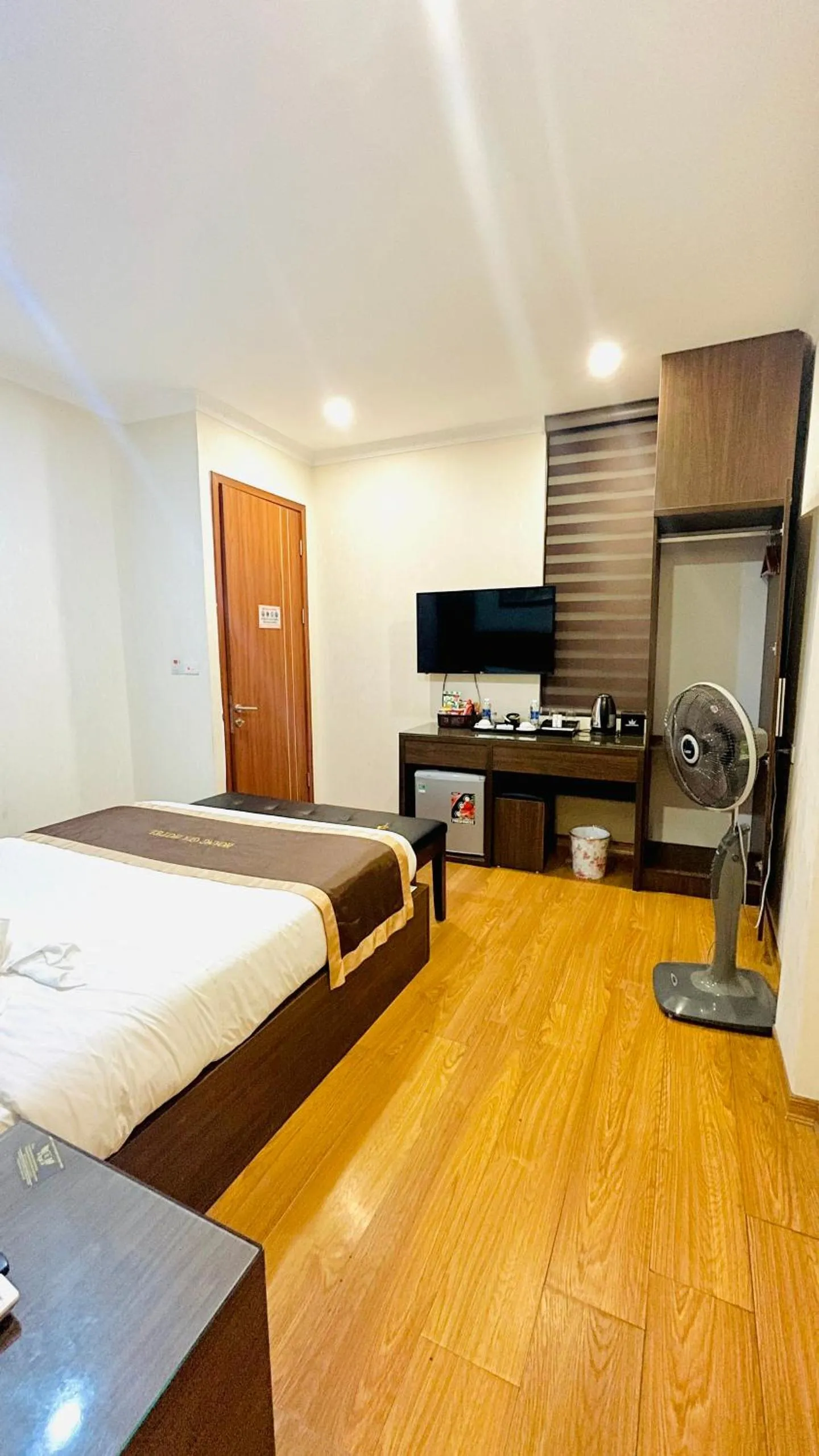 Bed in Hoàng Gia Hotel