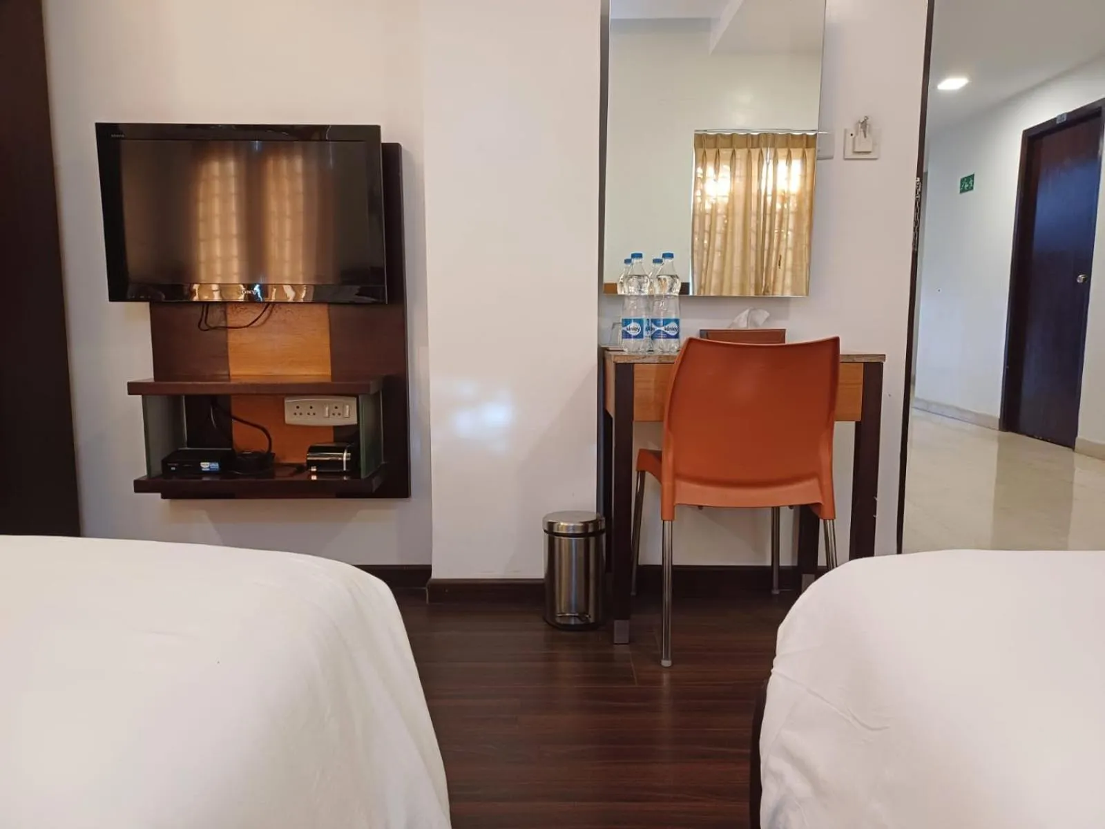 TV and multimedia, Bed in D and A BOUTIQUE HOTEL PERUNGUDI