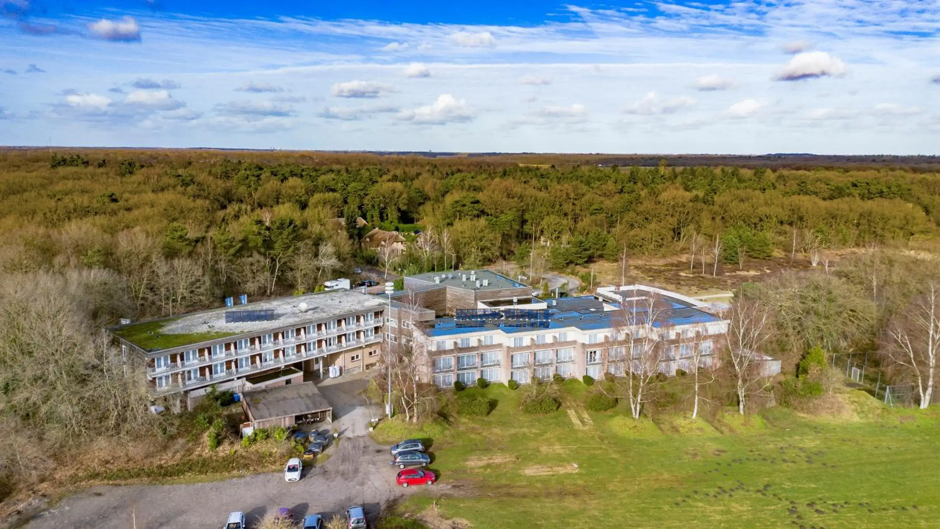 Bird's eye view in Fletcher Hotel - Restaurant de Zeegser Duinen Bird's eye view in Fletcher Hotel - Restaurant de Zeegser Duinen