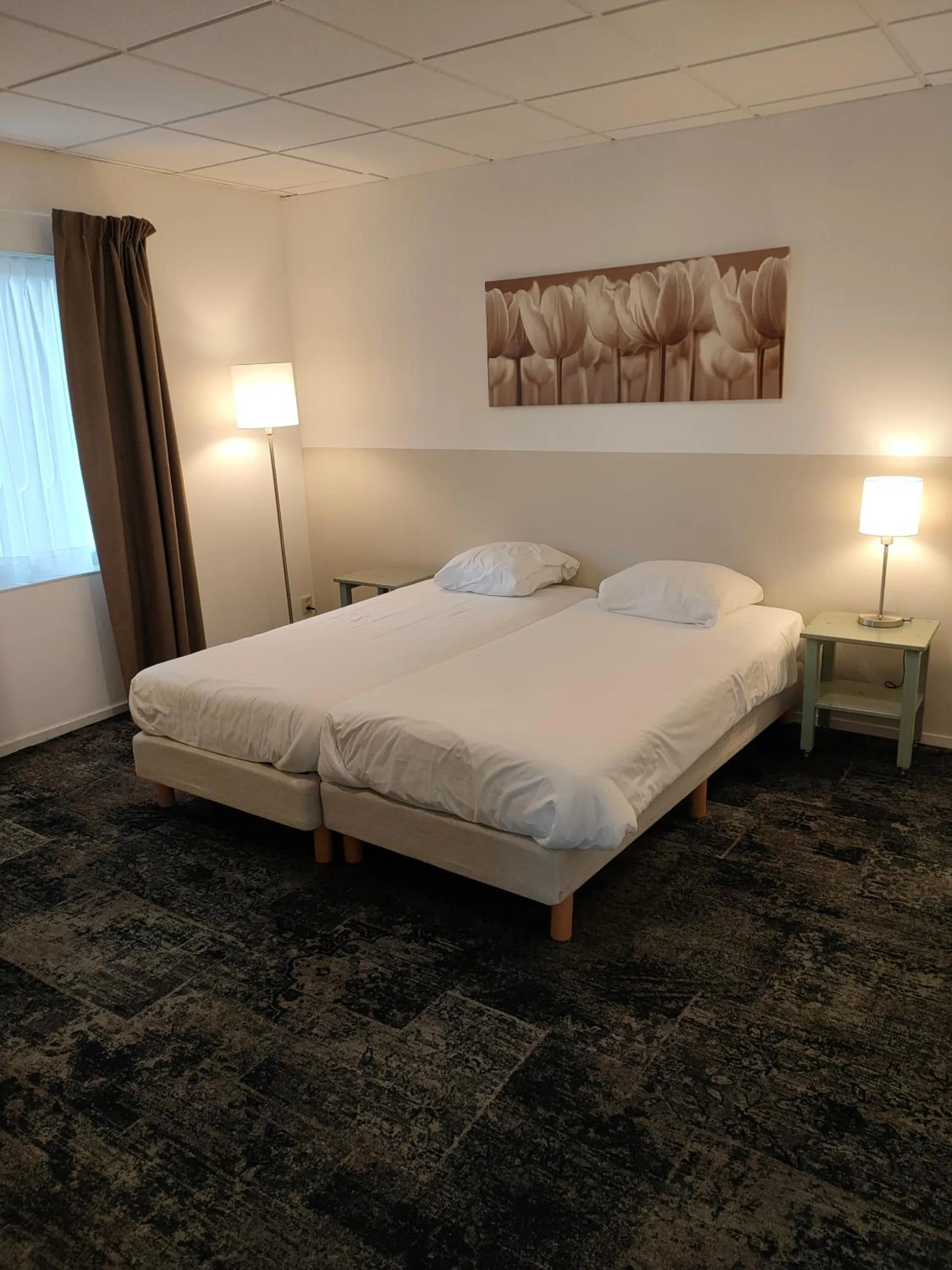 Bedroom, Bed in Fletcher Hotel - Restaurant de Zeegser Duinen