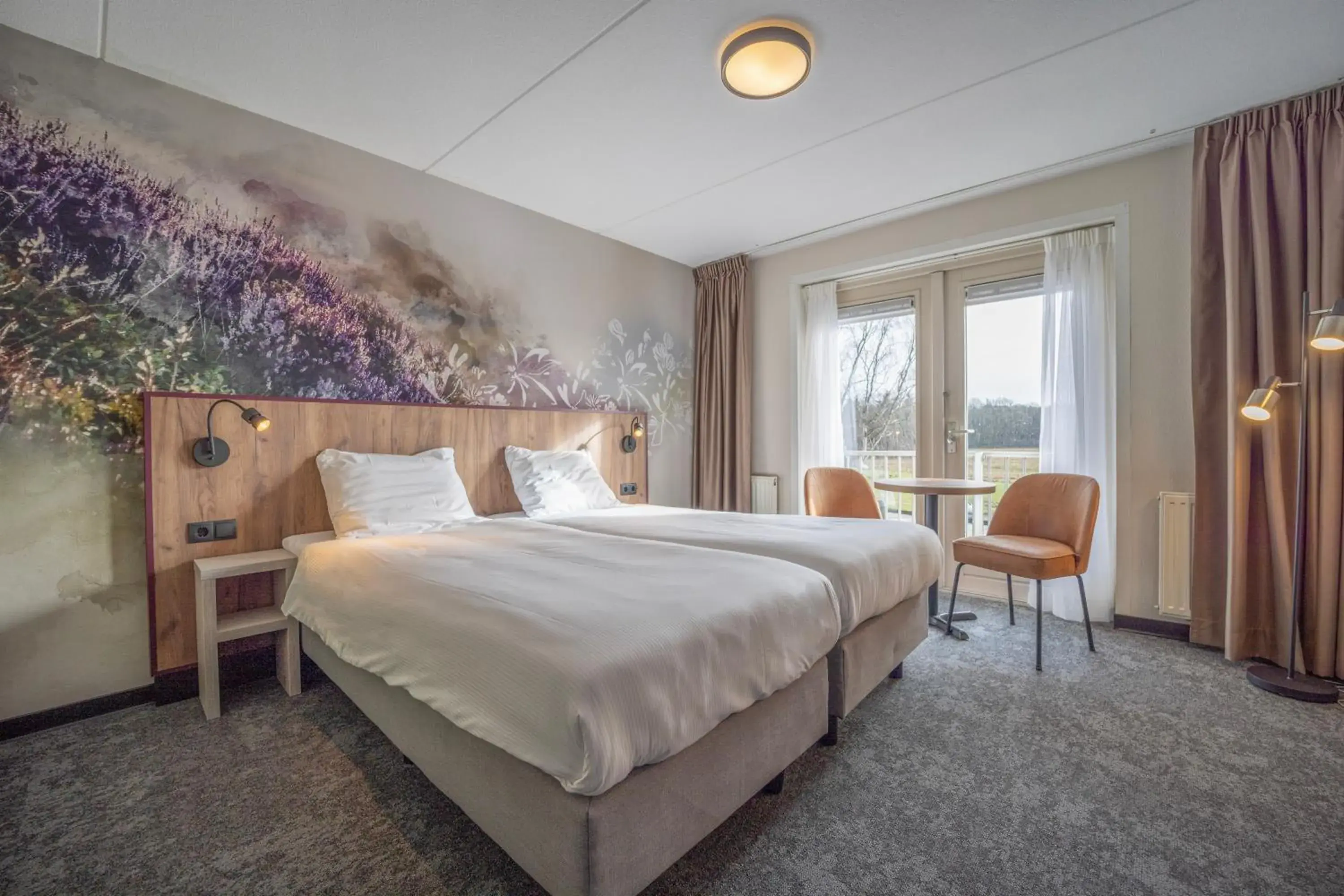 Photo of the whole room, Bed in Fletcher Hotel - Restaurant de Zeegser Duinen Photo of the whole room, Bed in Fletcher Hotel - Restaurant de Zeegser Duinen