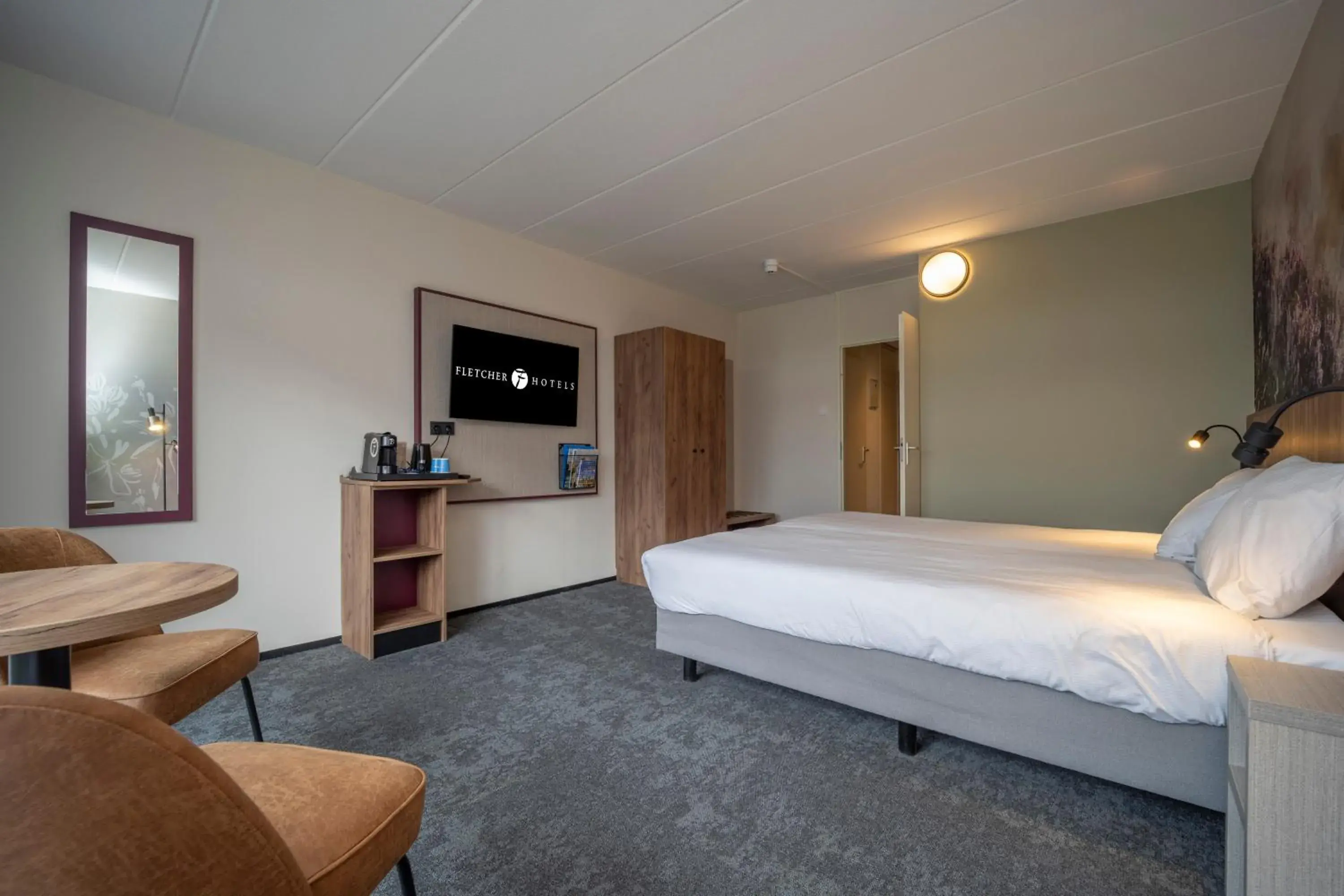 Comfort Double Room with Terrace in Fletcher Hotel - Restaurant de Zeegser Duinen Comfort Double Room with Terrace in Fletcher Hotel - Restaurant de Zeegser Duinen