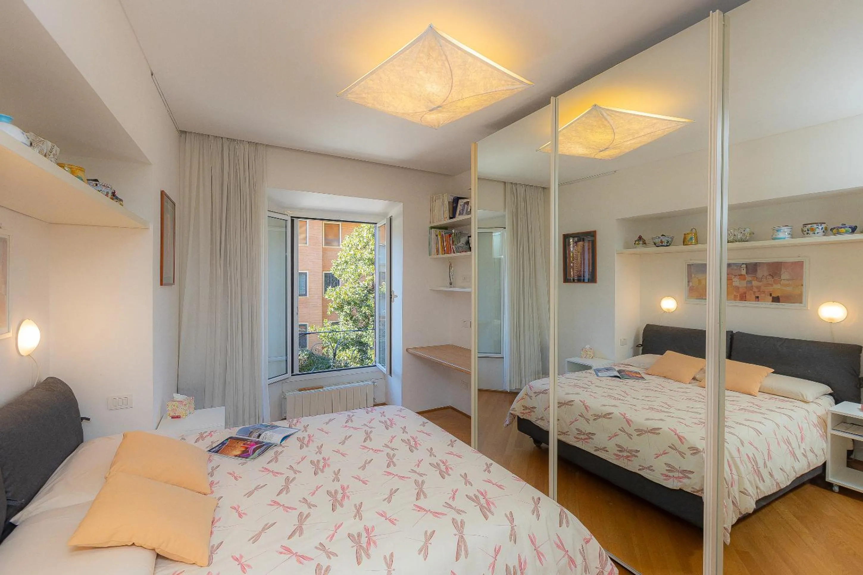 Bed in San Gioacchino View by Rental in Rome